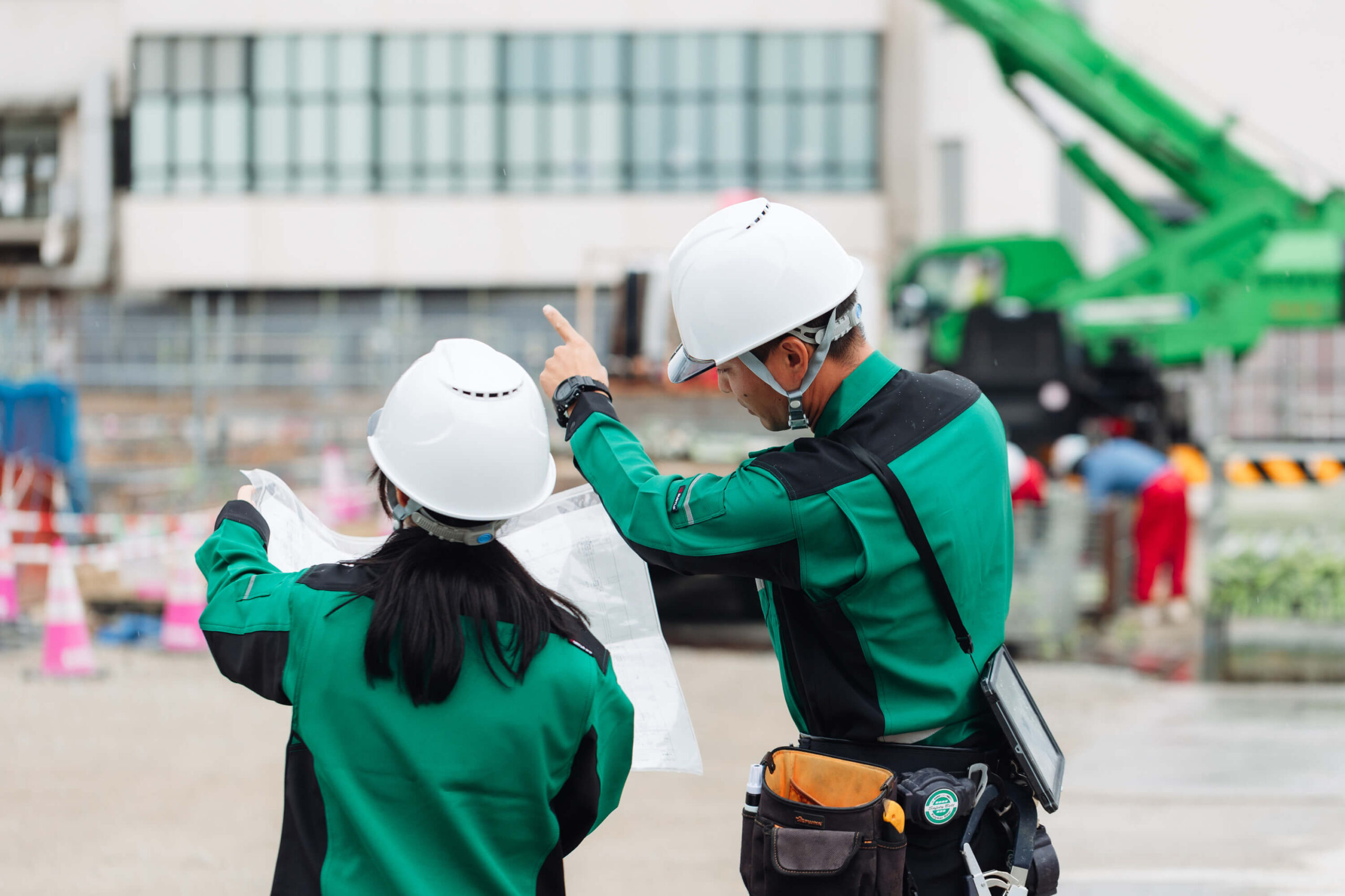 施工管理の写真