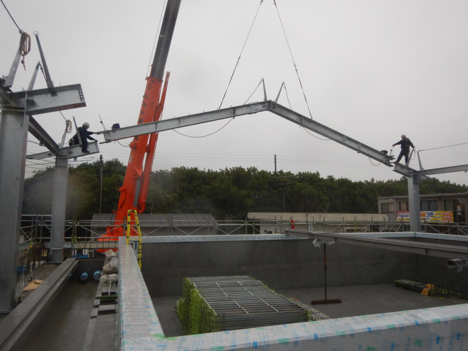 工事スタートの写真