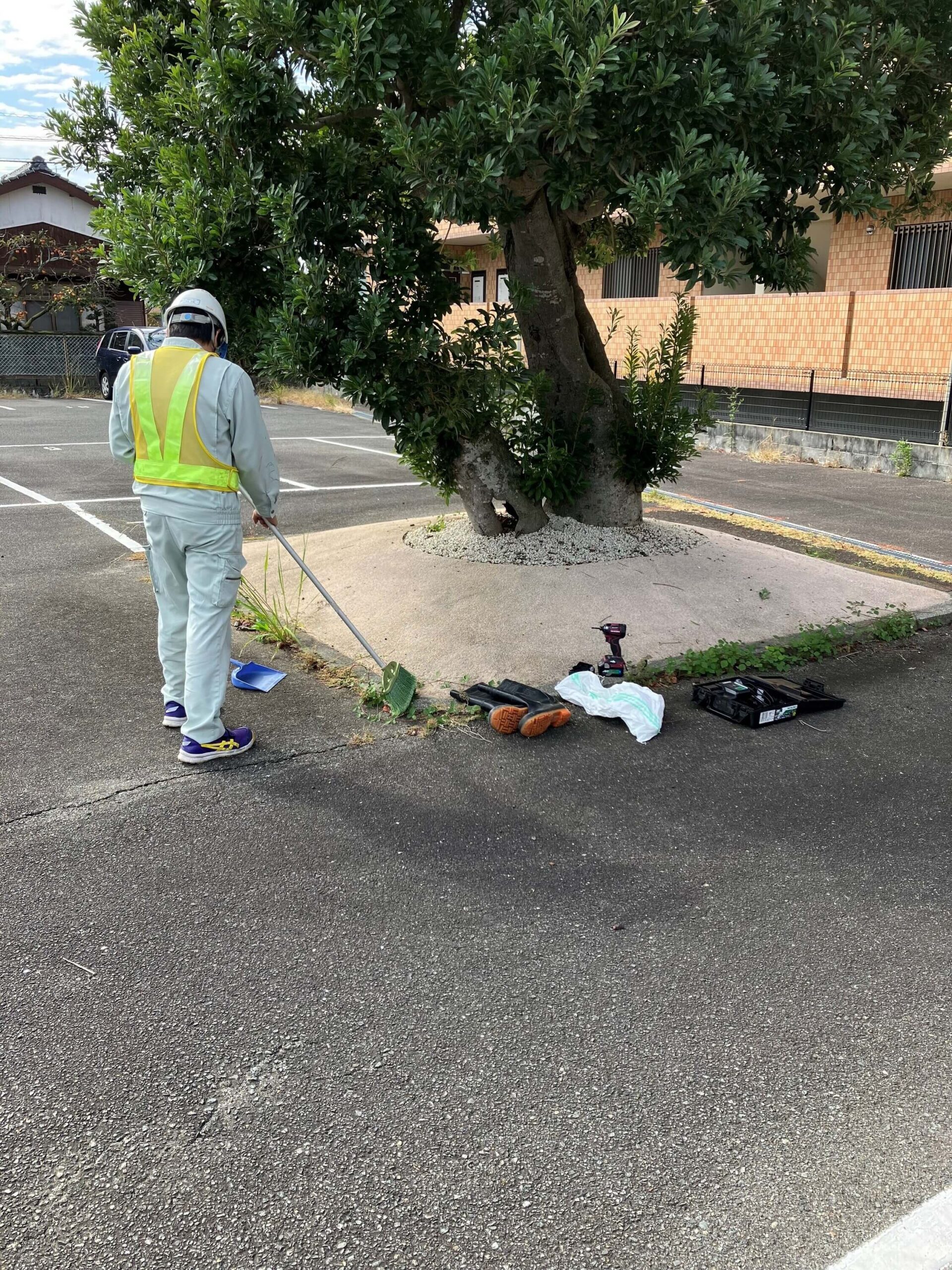 後片付けの写真