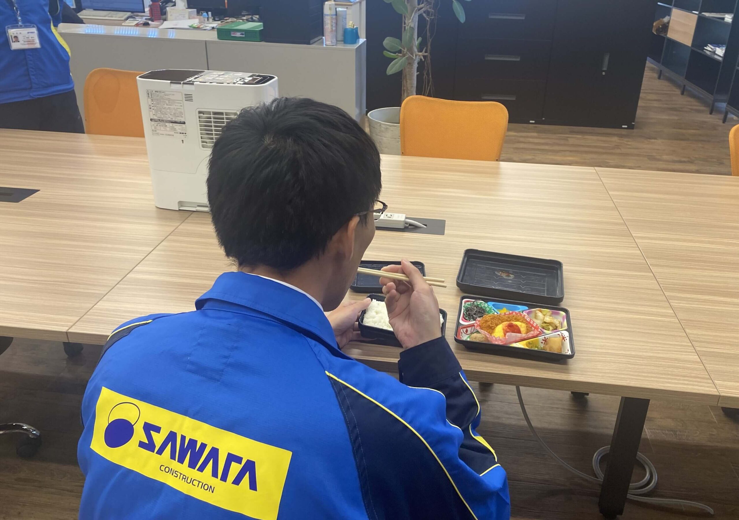 お昼休憩の写真