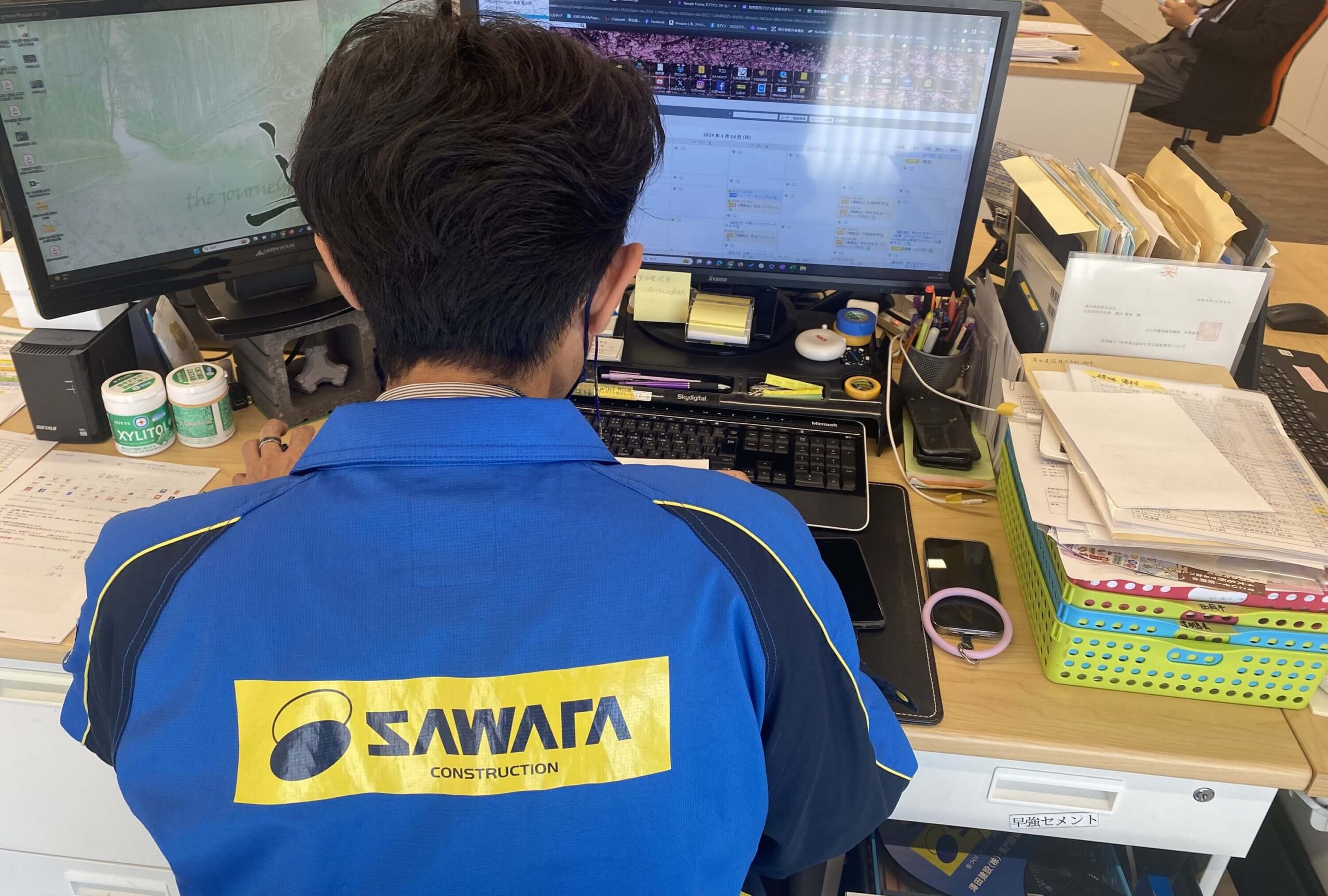 事務作業の写真