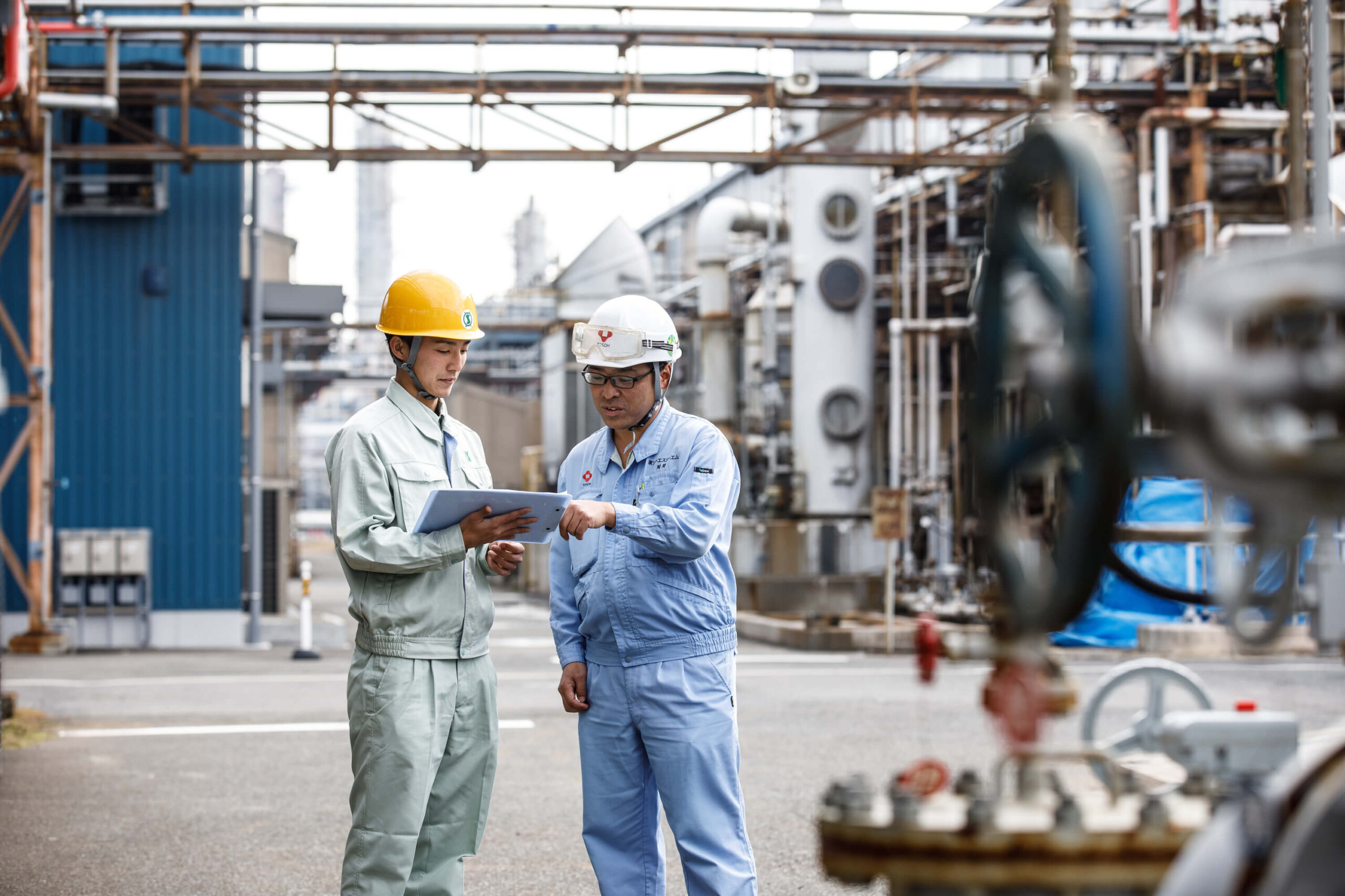 お客様と打合せの写真