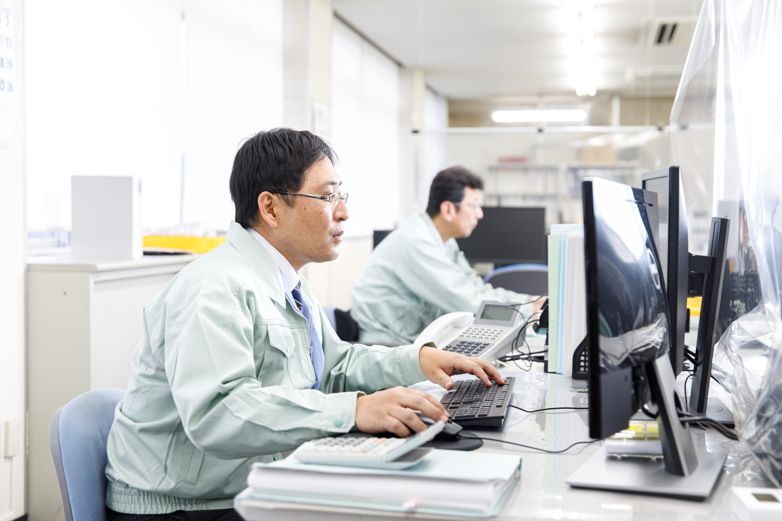 書類整理・材料手配の写真