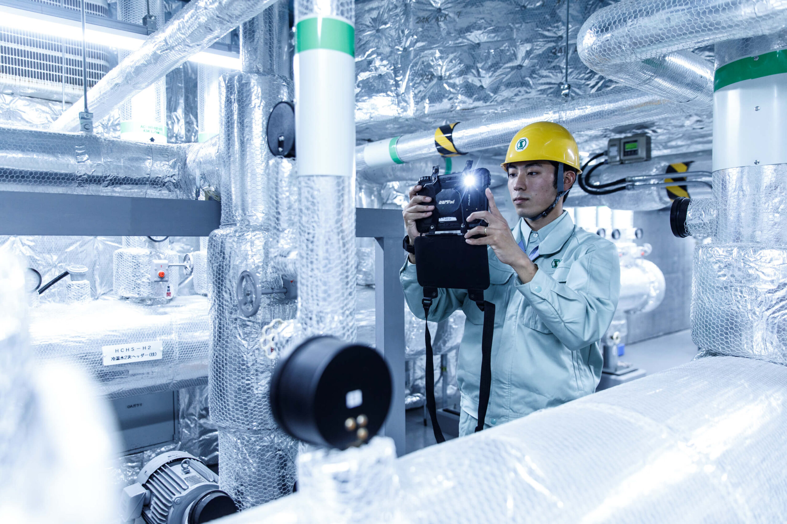 現場確認の写真