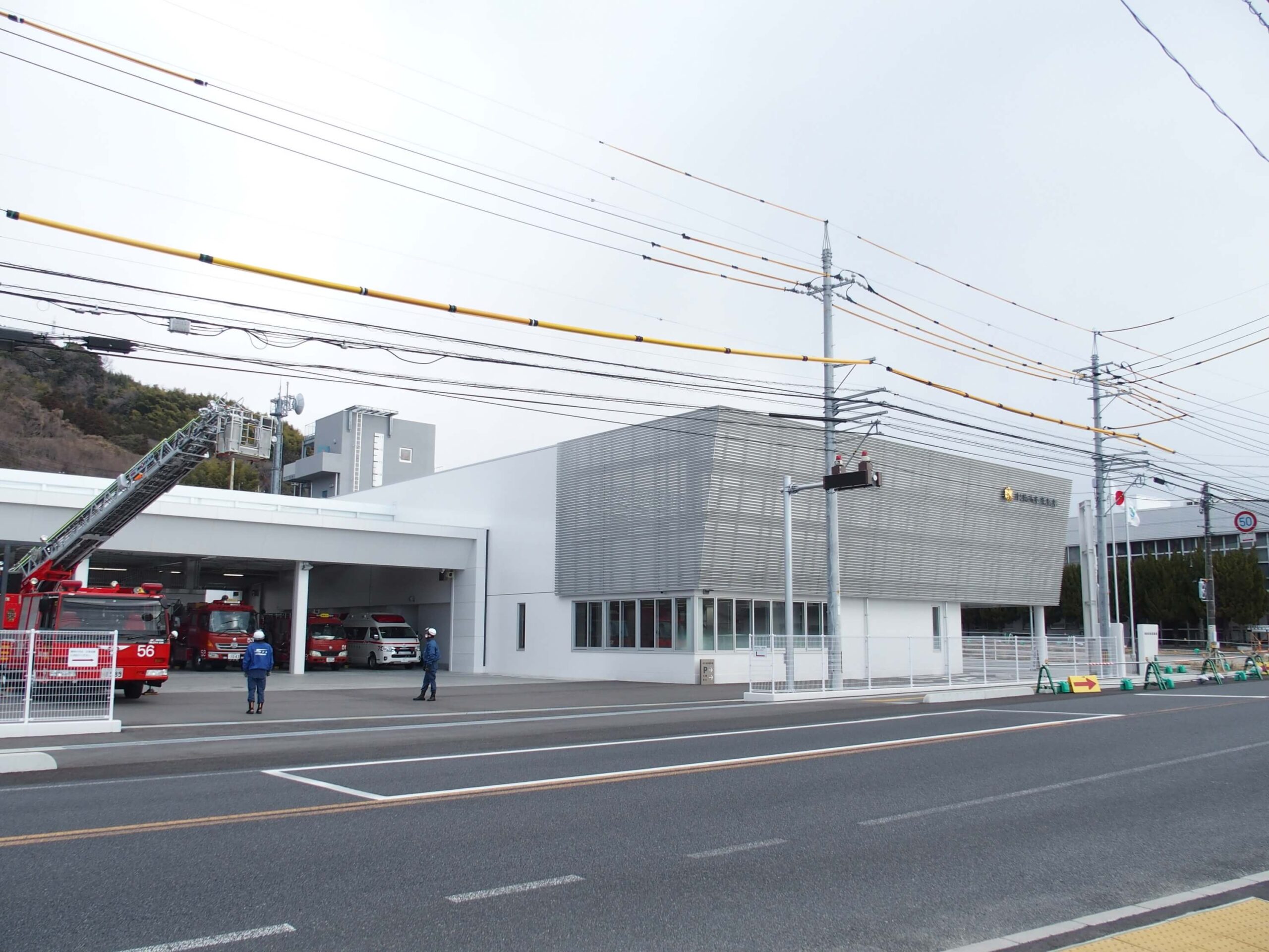 周南市西消防署の写真