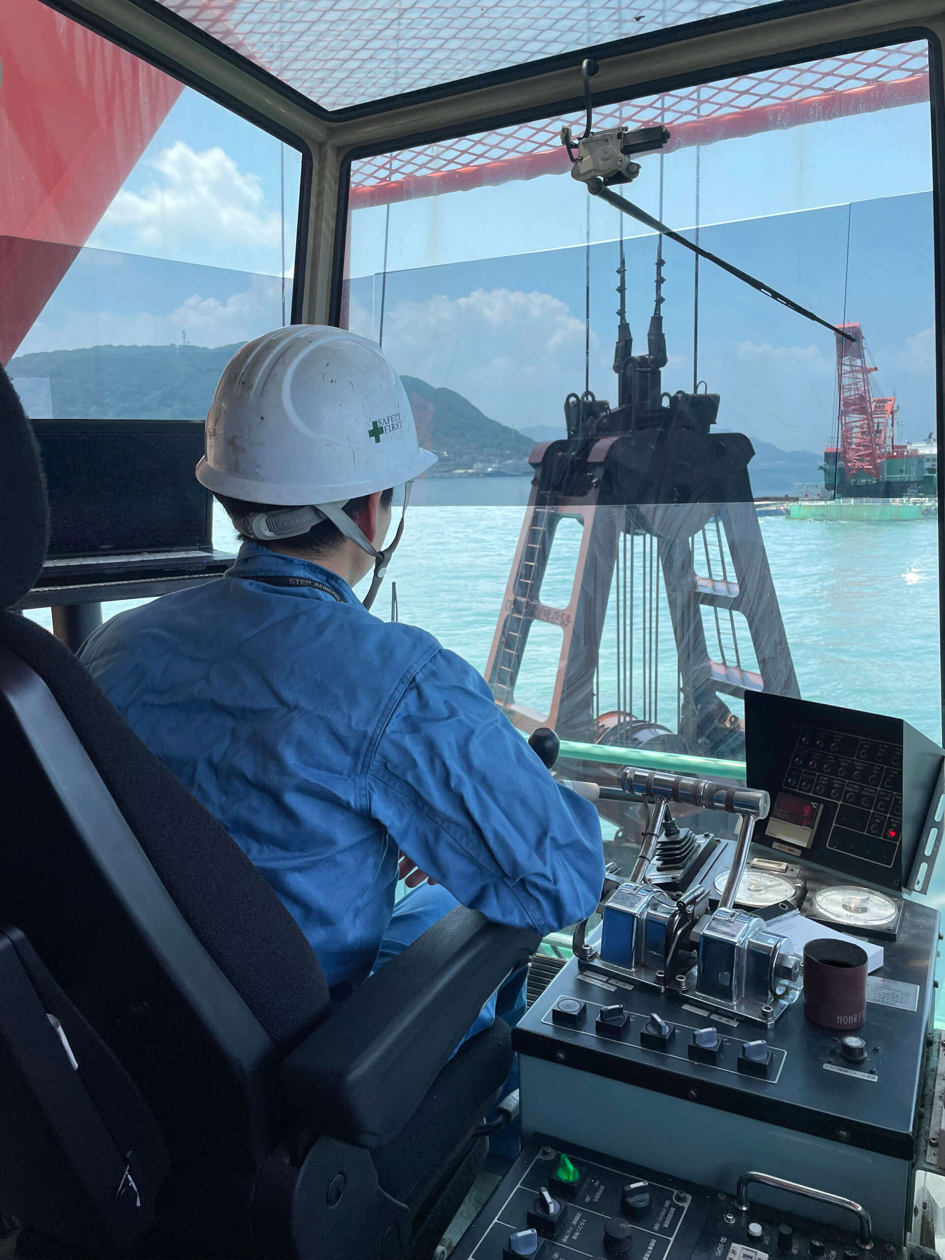 作業開始の写真