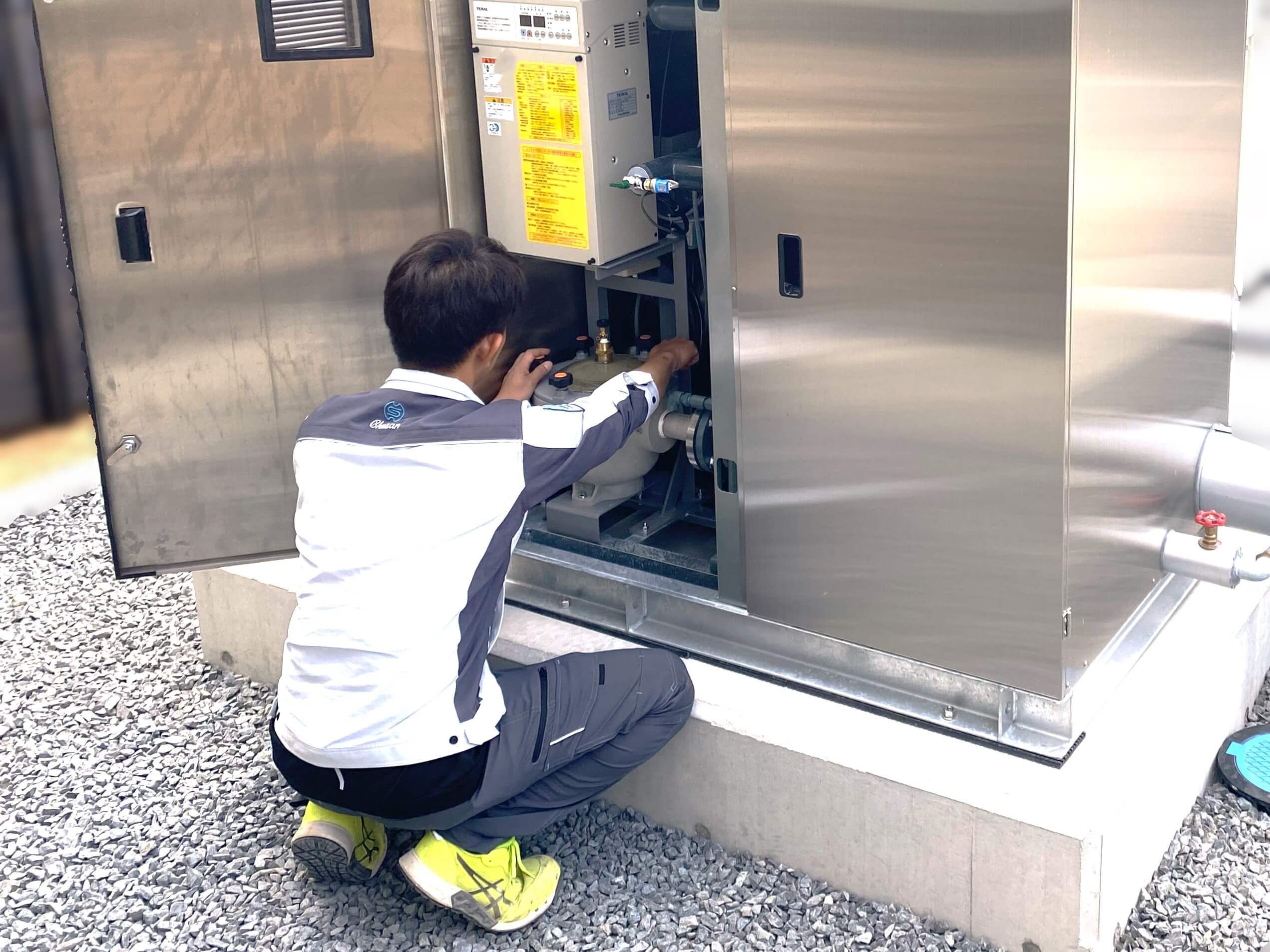 業務とりかかりの写真