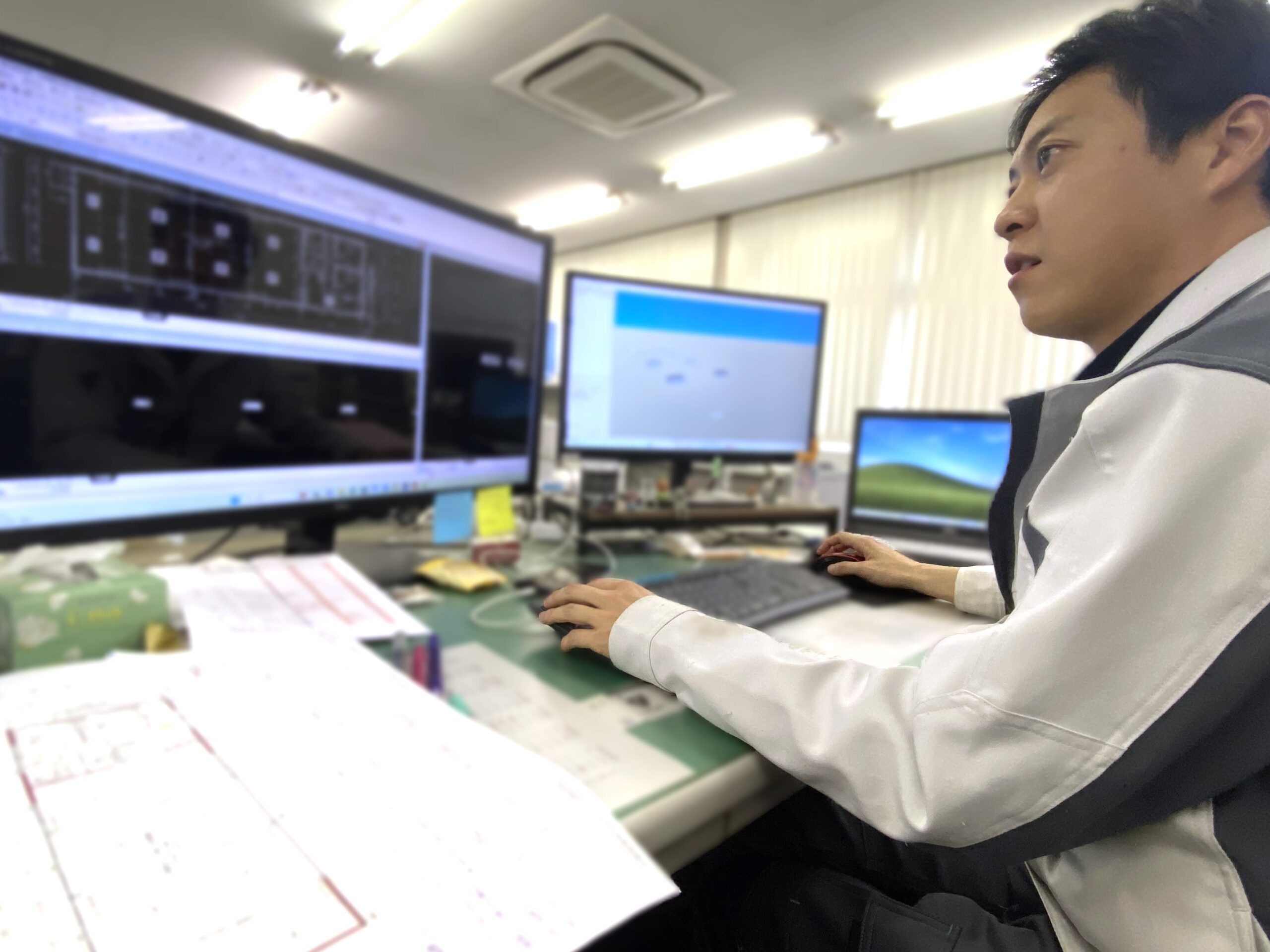 業務終了の写真