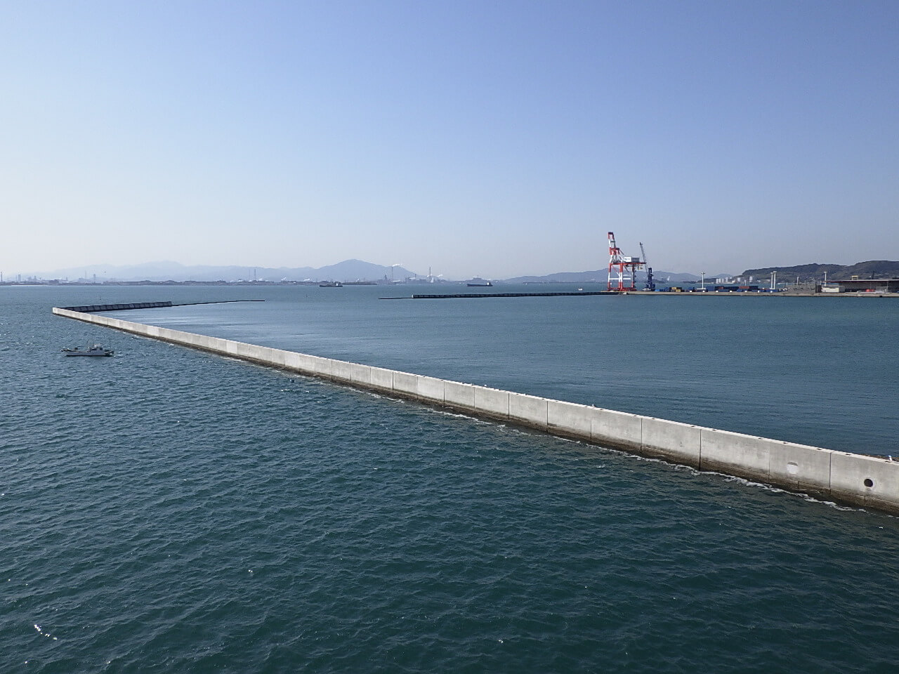 下関人工島の写真