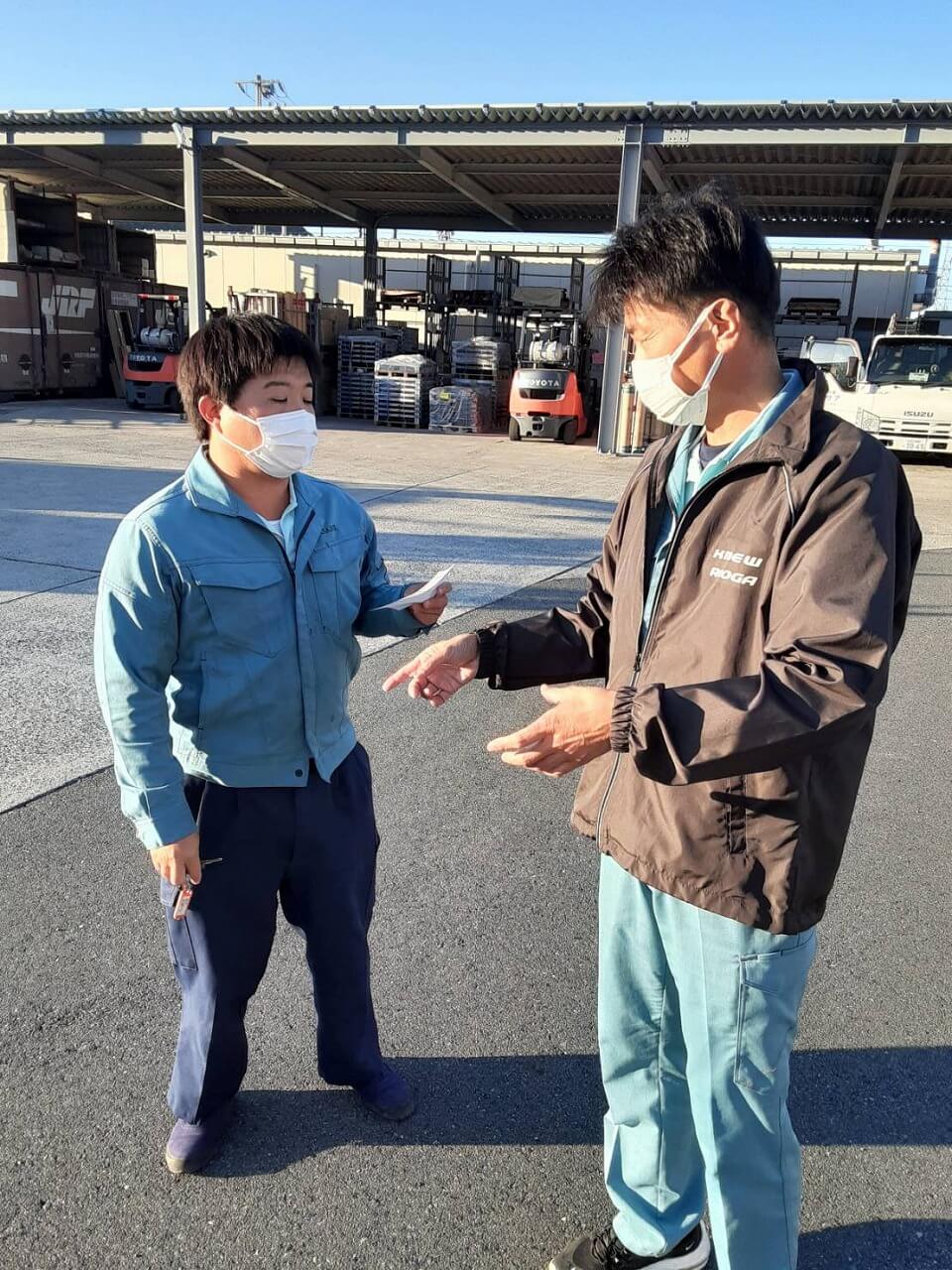今日の仕事の打ち合わせの写真