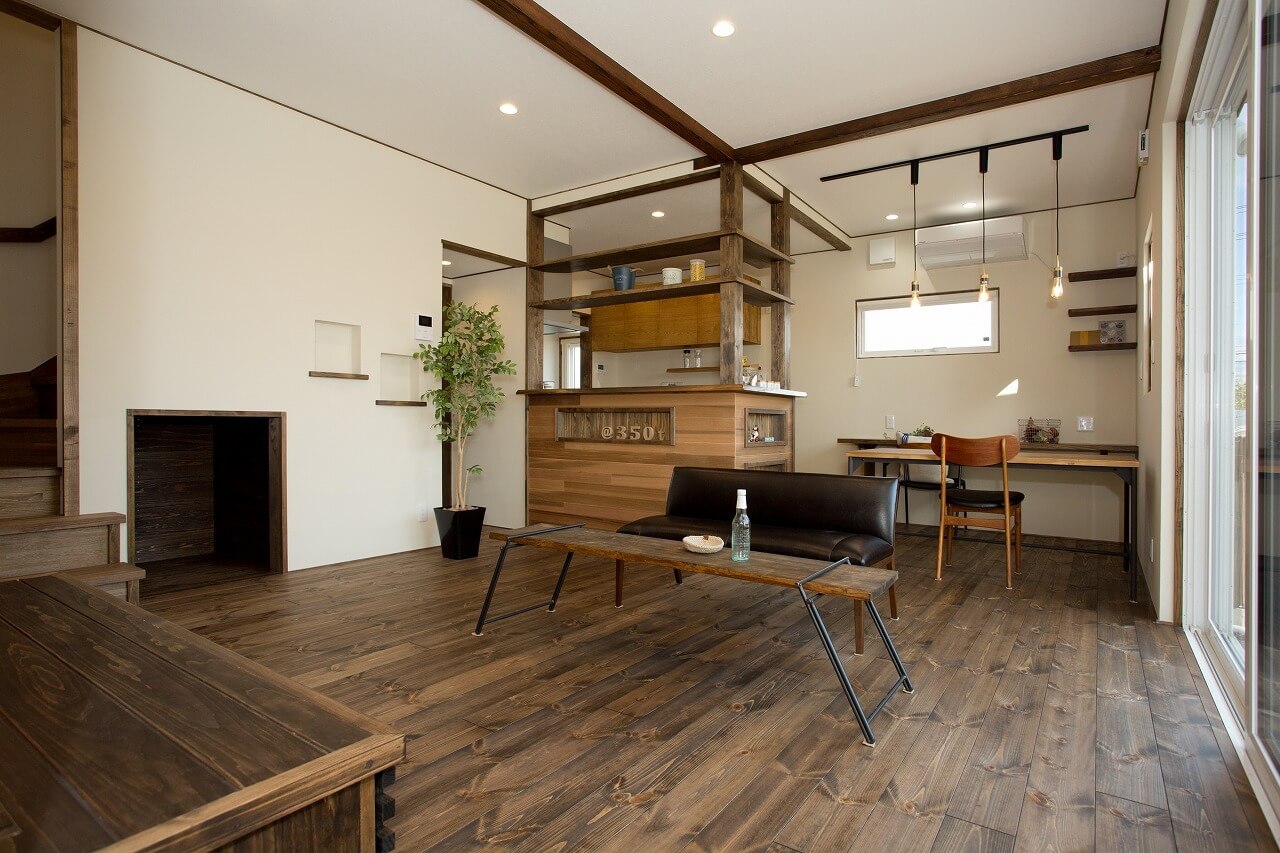 カフェのように暮らす家の写真