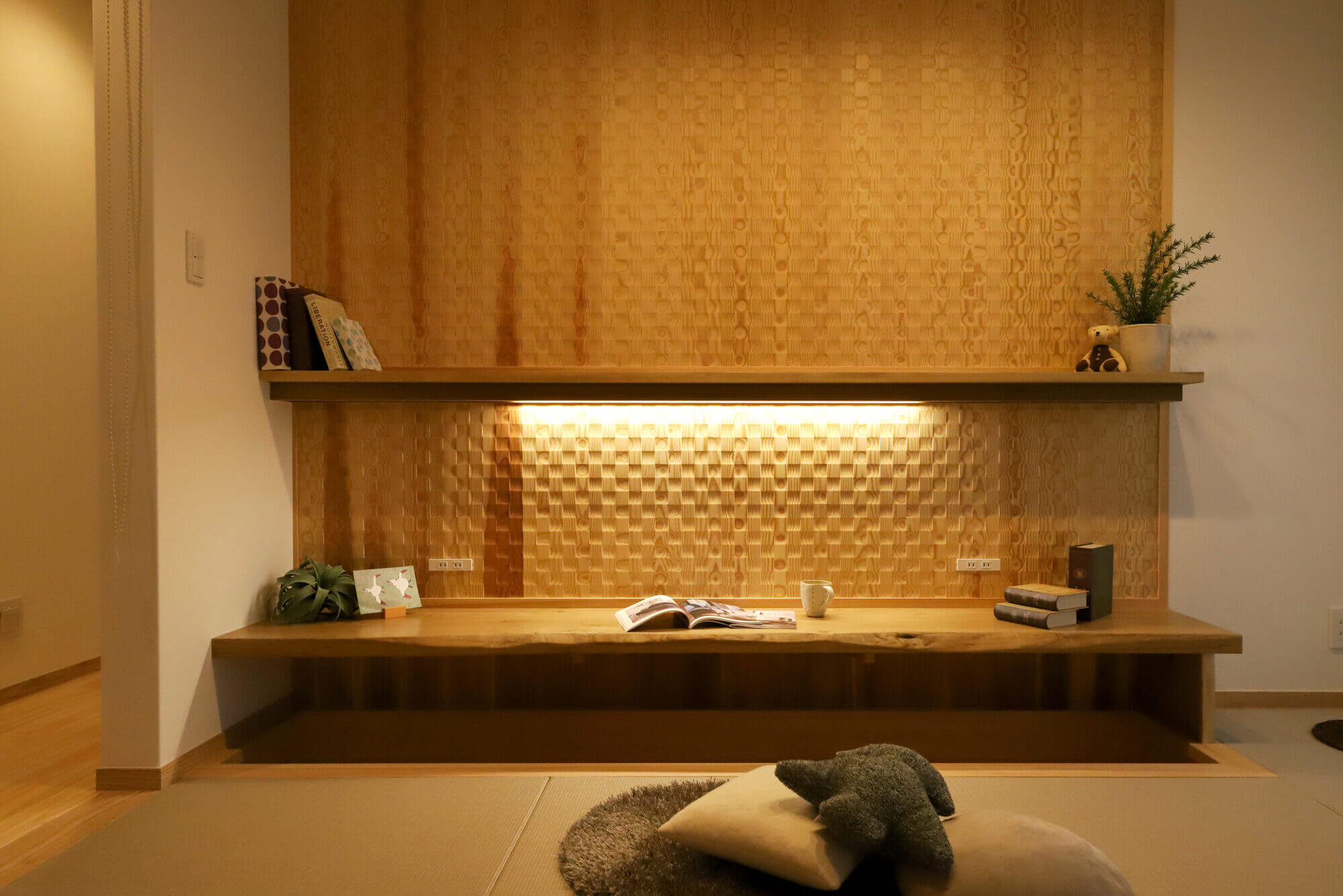 木と暮らす平家の写真