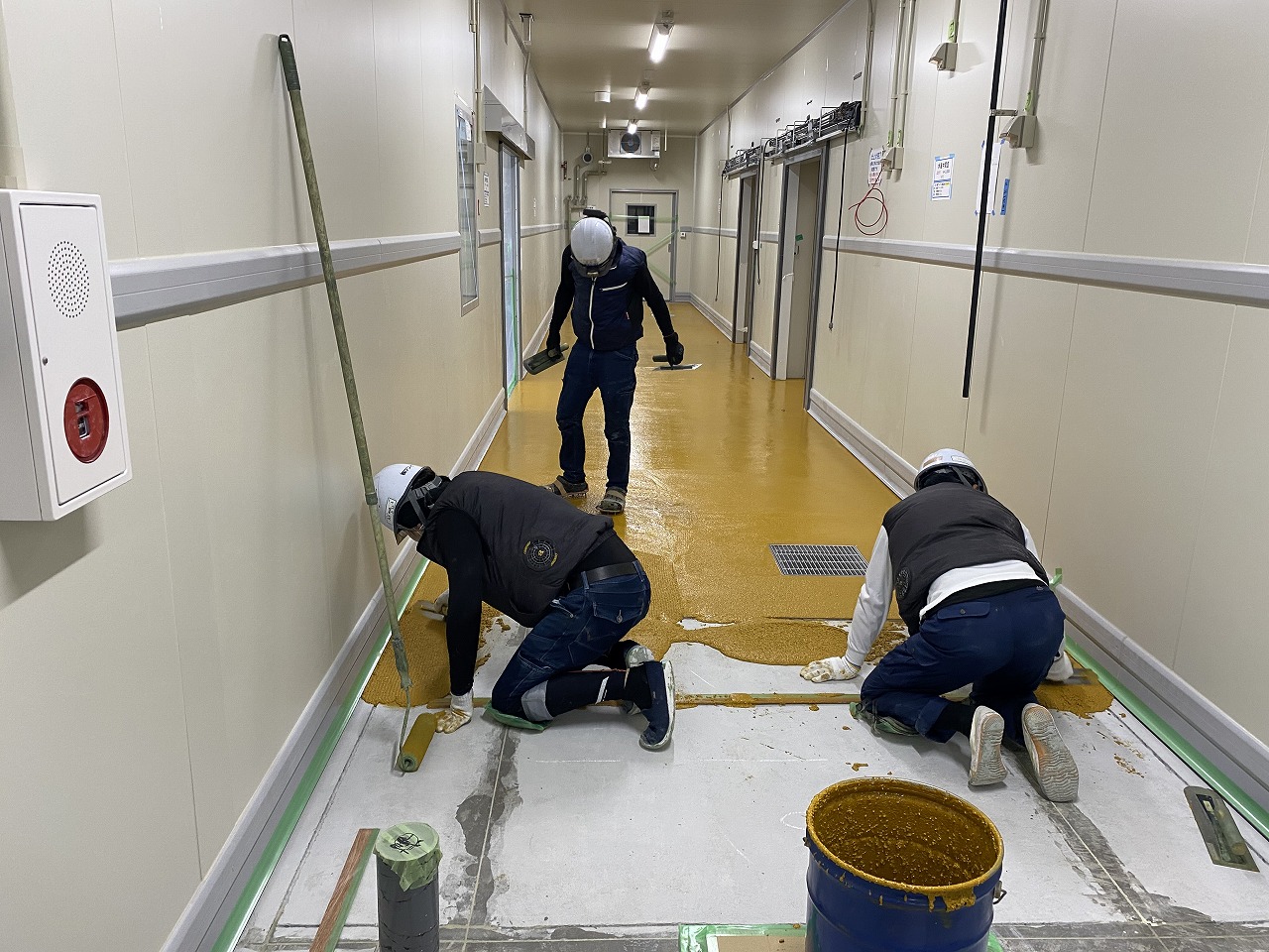 現場管理業務の写真