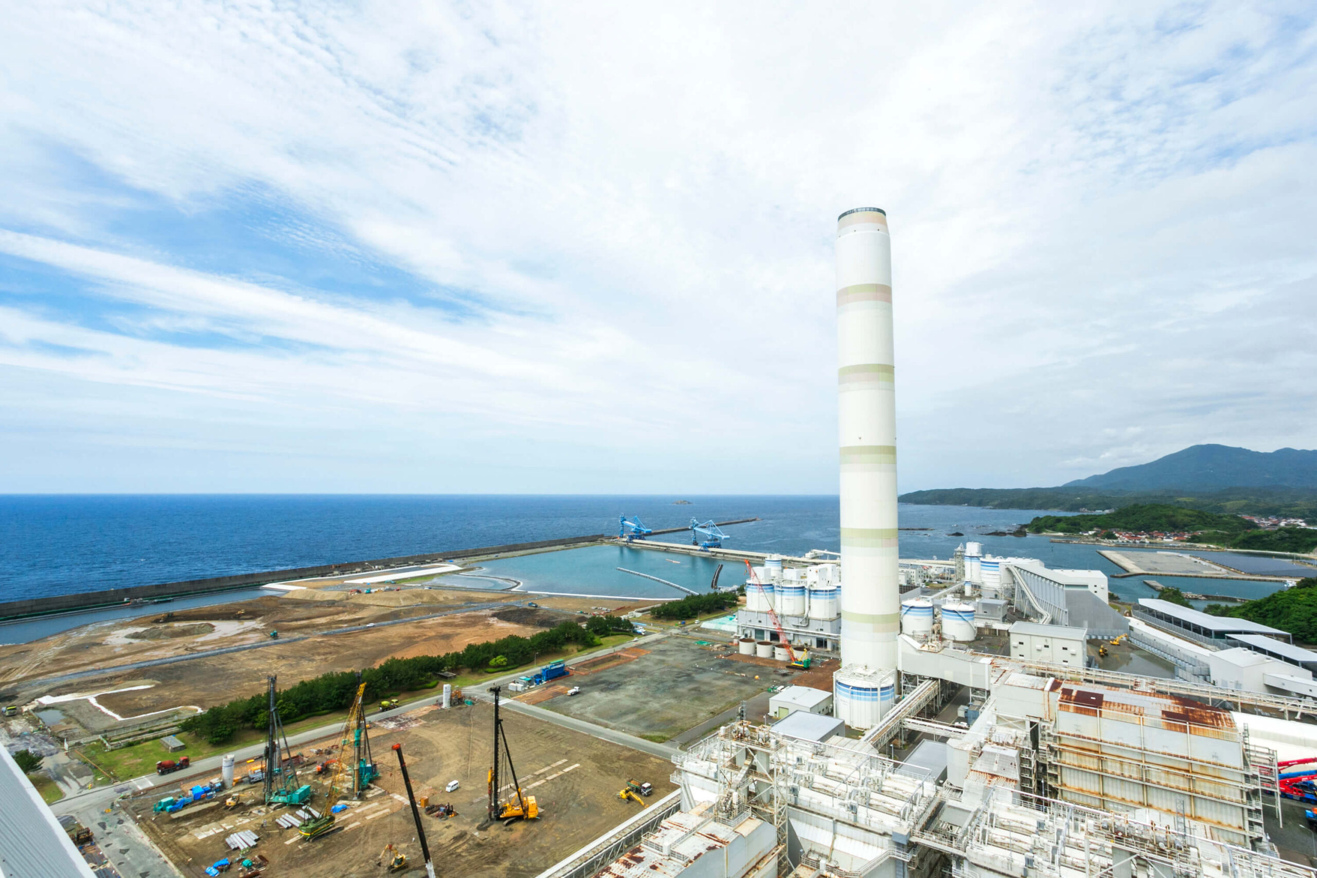 三隅発電所の写真