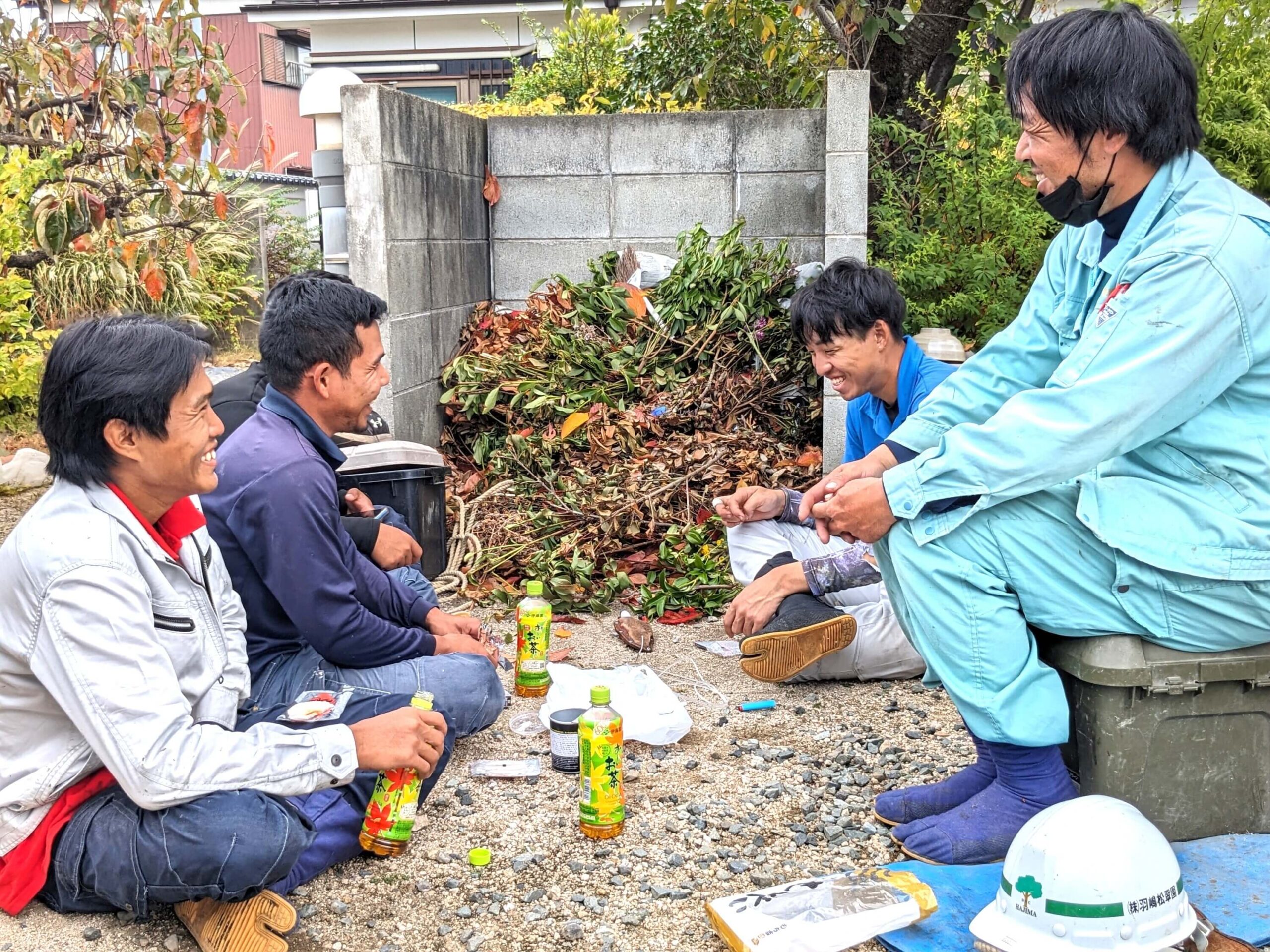 休憩時間の写真