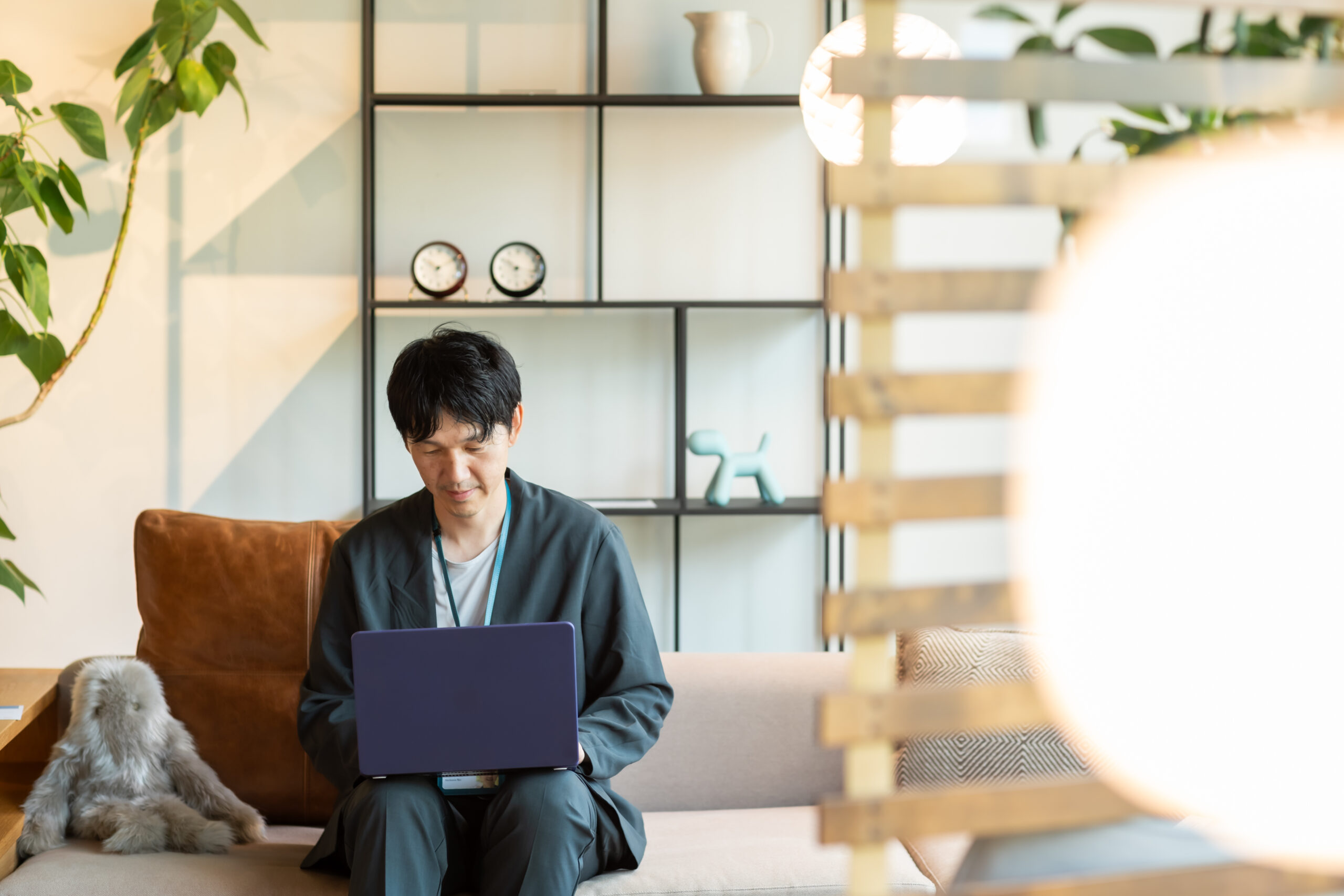 片付け、退勤の写真