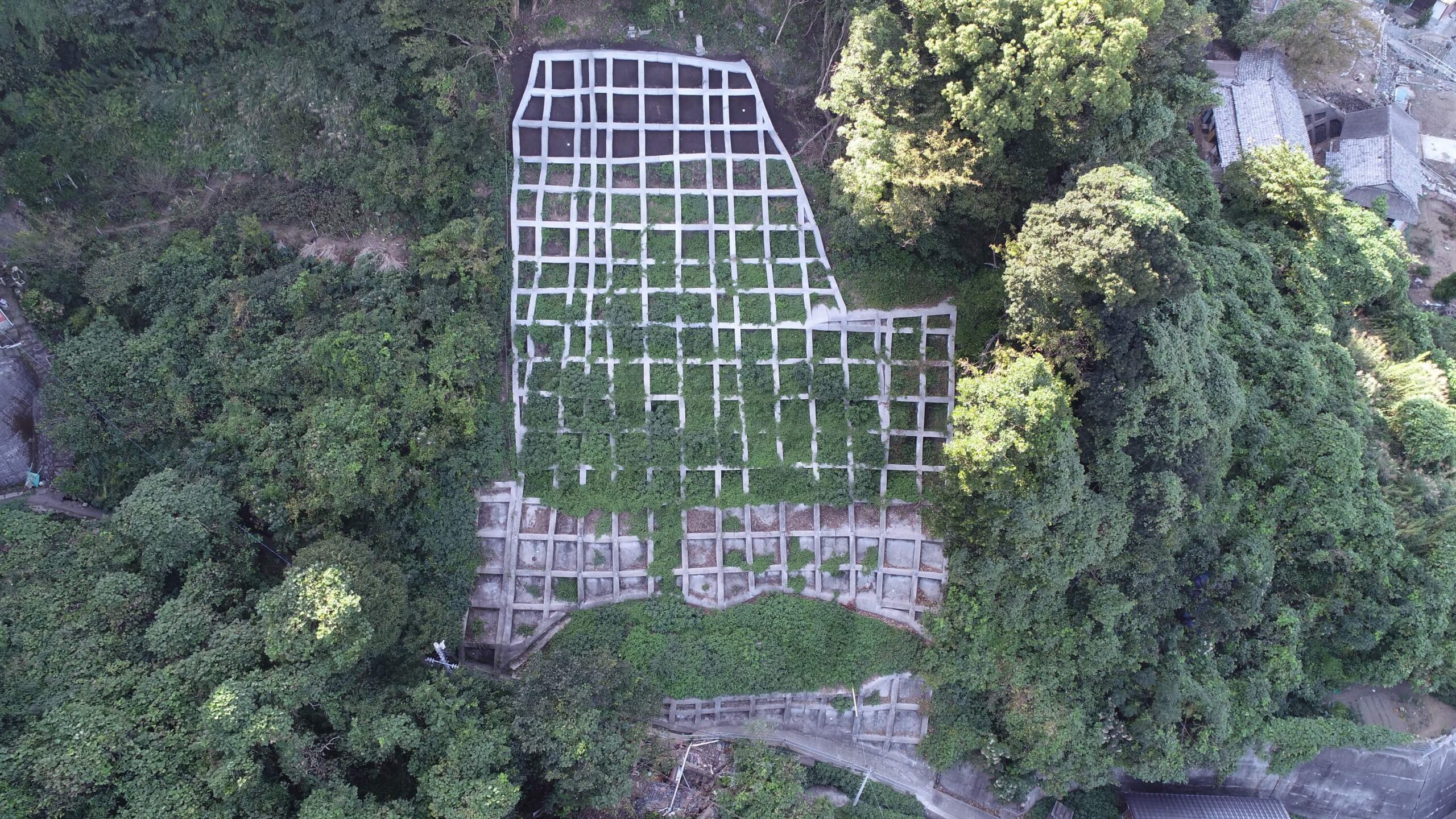 芝原地区自然災害防止工事の写真