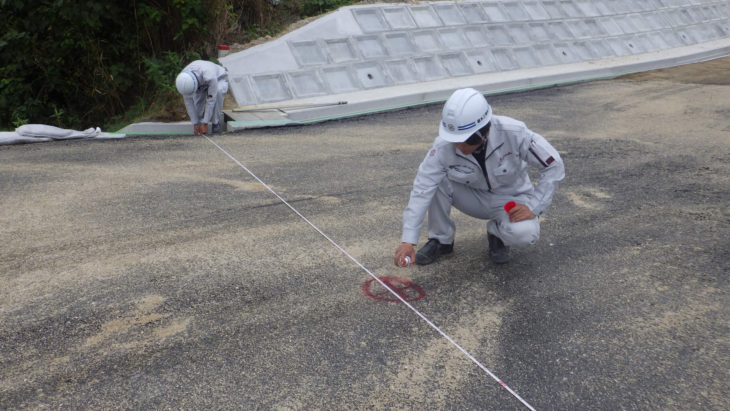 現場管理業務の写真