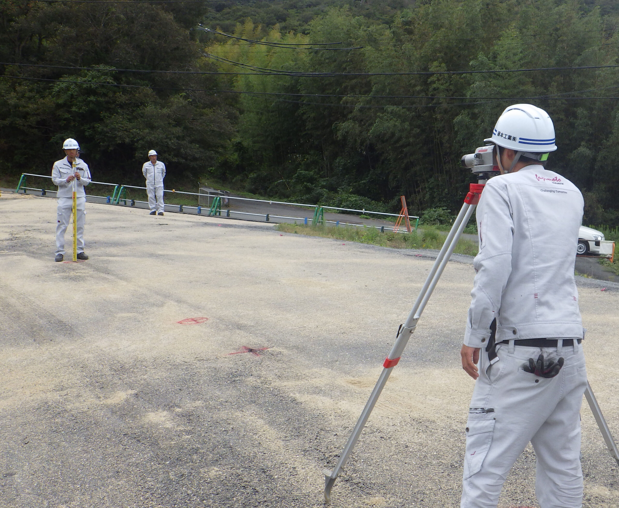 現場管理業務の写真