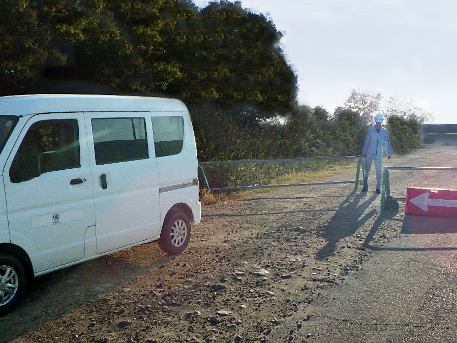 片付け、退勤の写真