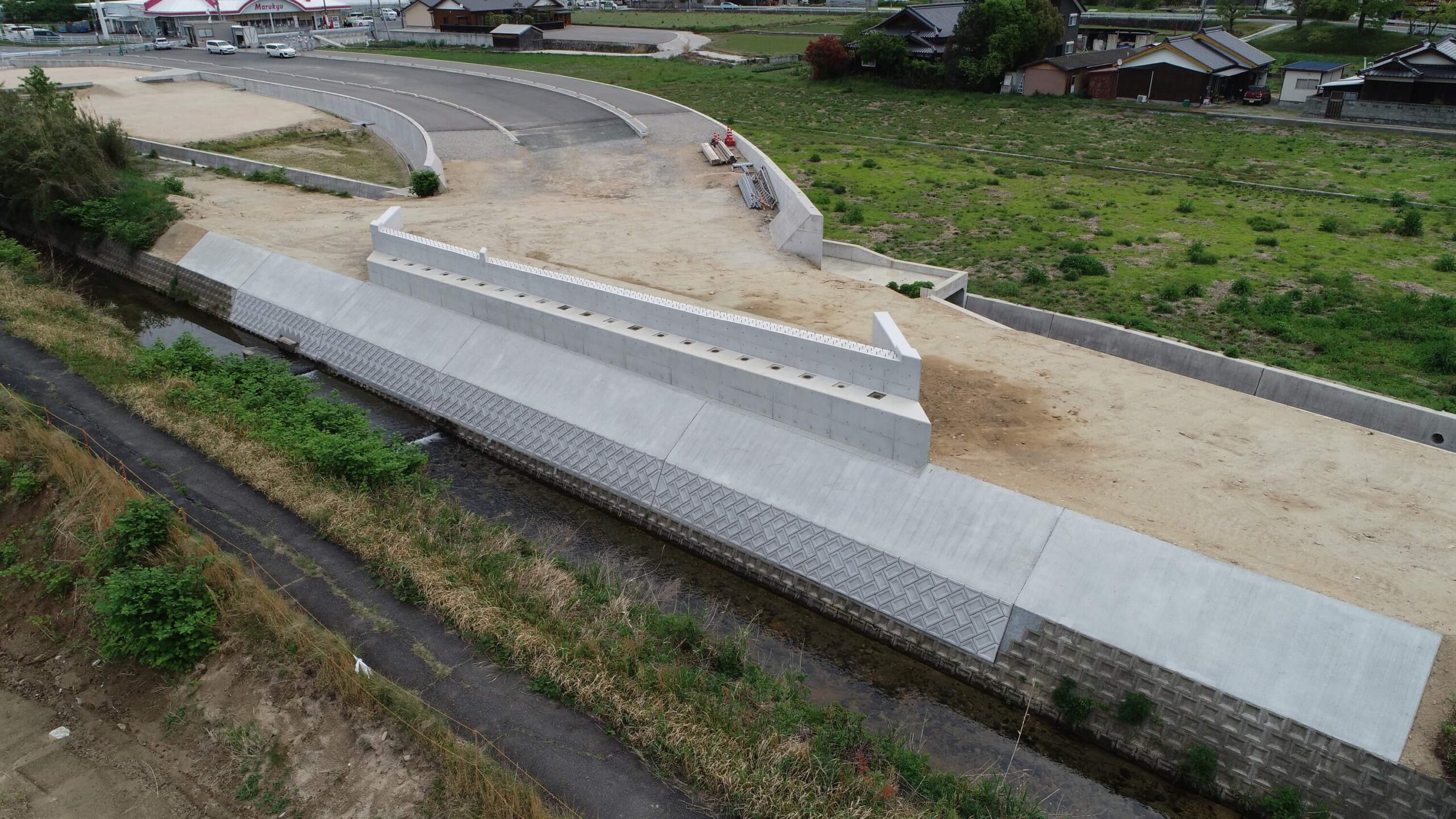 防府環状線道路改良工事の写真