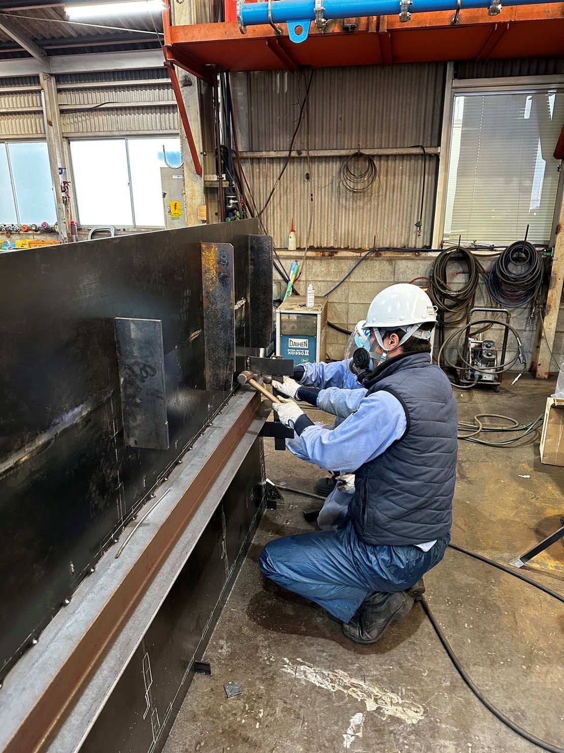 組立作業の写真