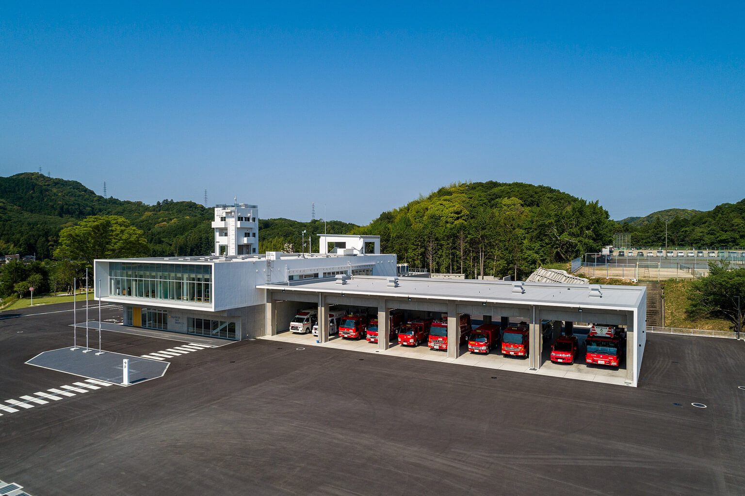 美祢市消防署の写真