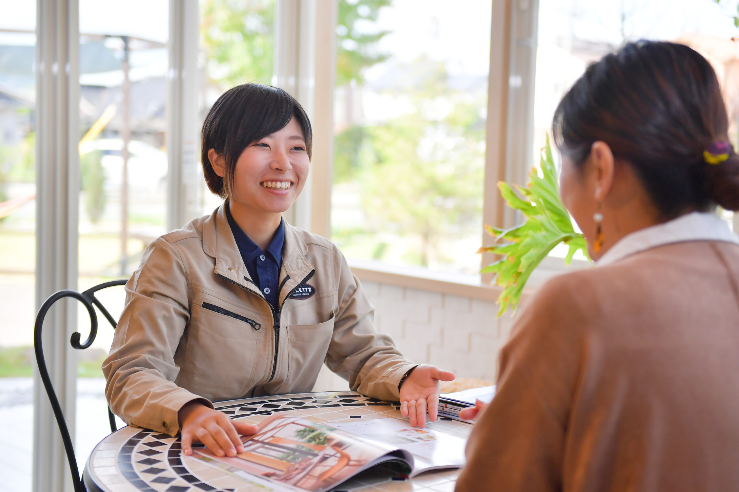 お庭のプランナーの写真