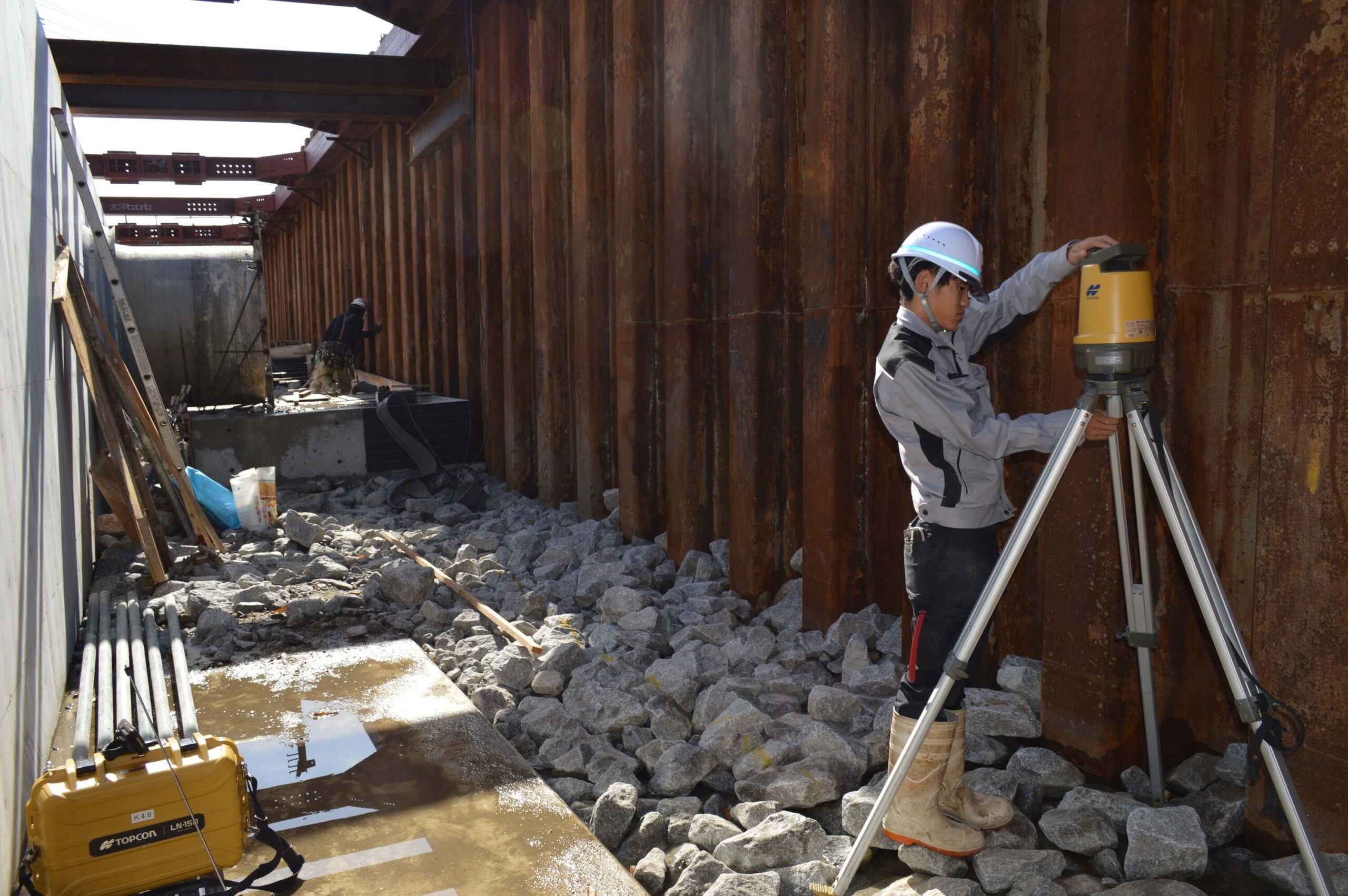 午前の部作業スタートの写真