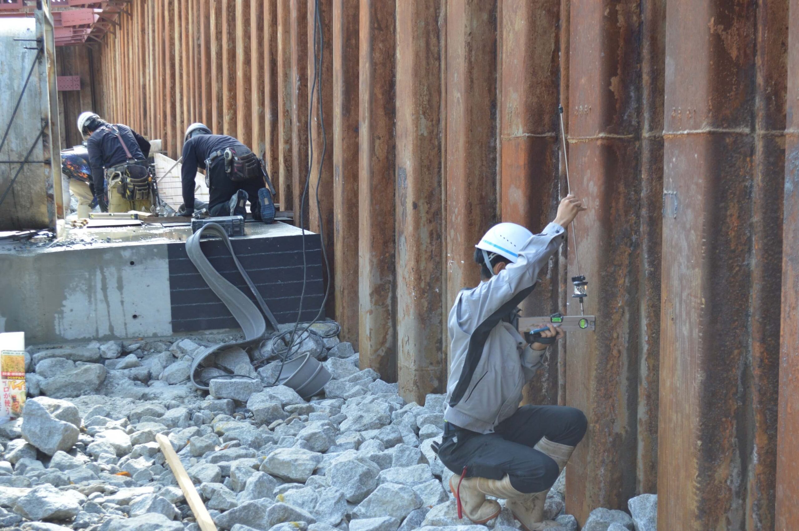 作業状況の写真