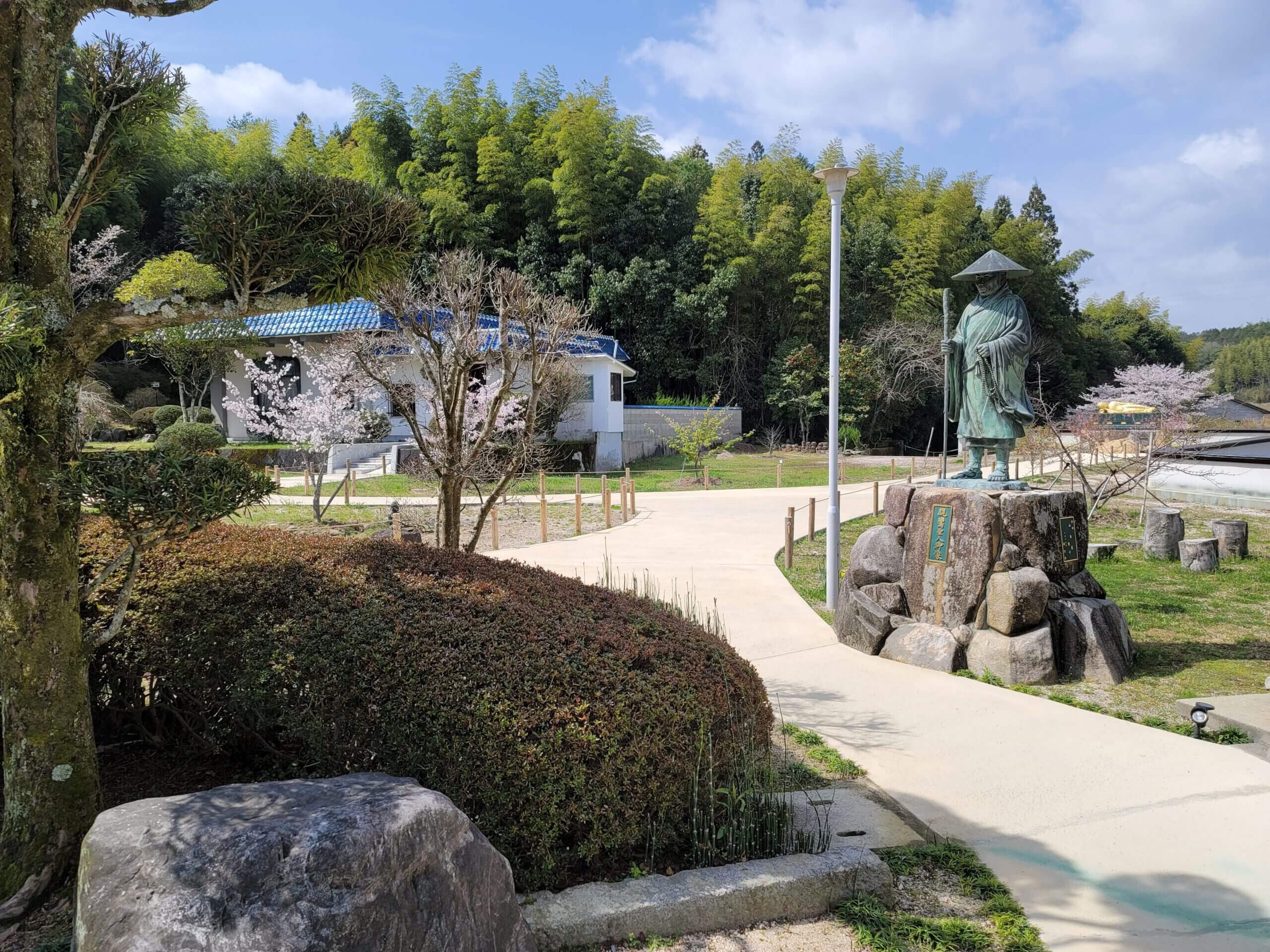 明光寺様園路改修工事の写真