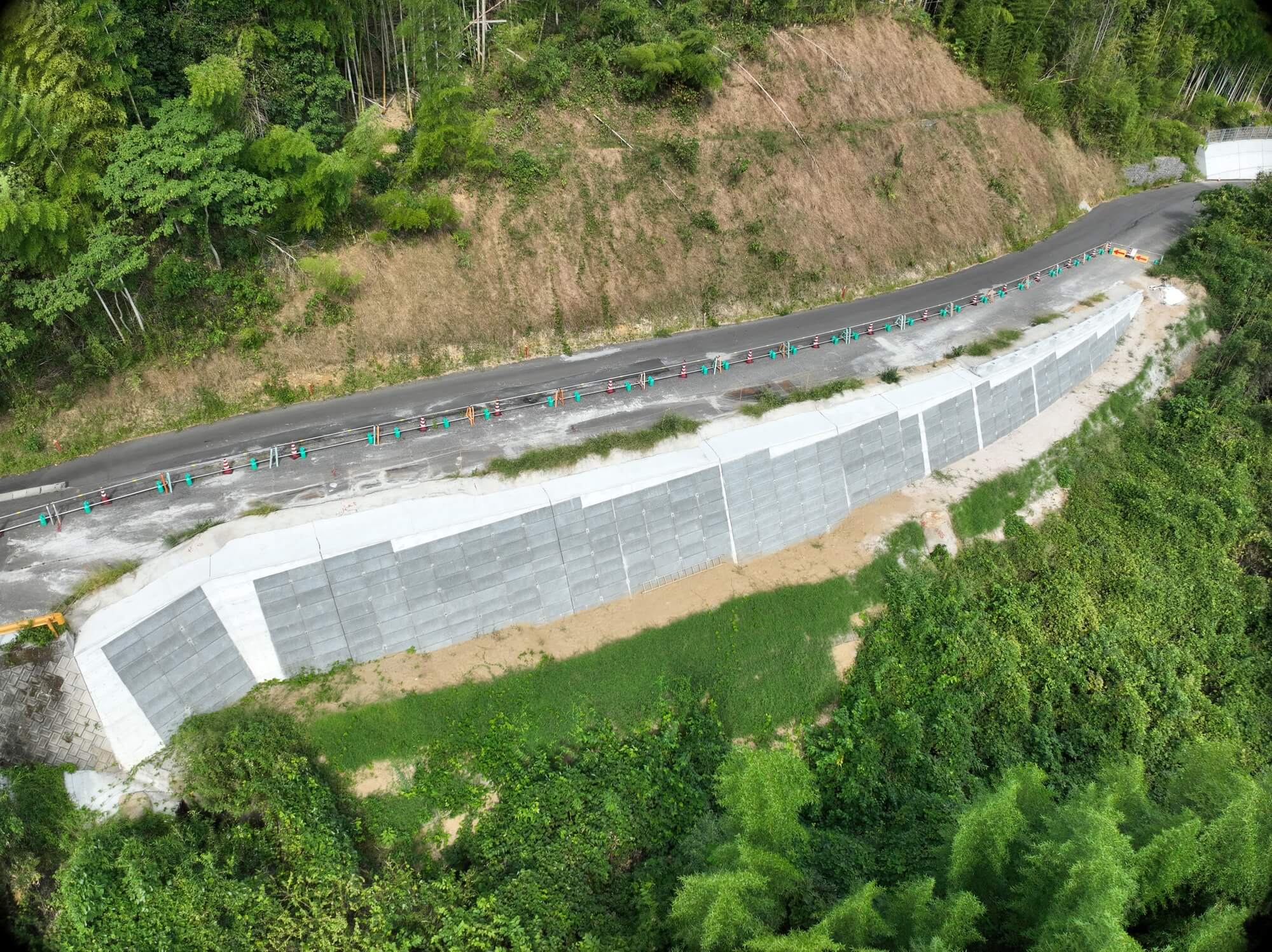 令和4年度一般県道銭壺山公園線防衛道路周辺道路整備工事第1工区の写真