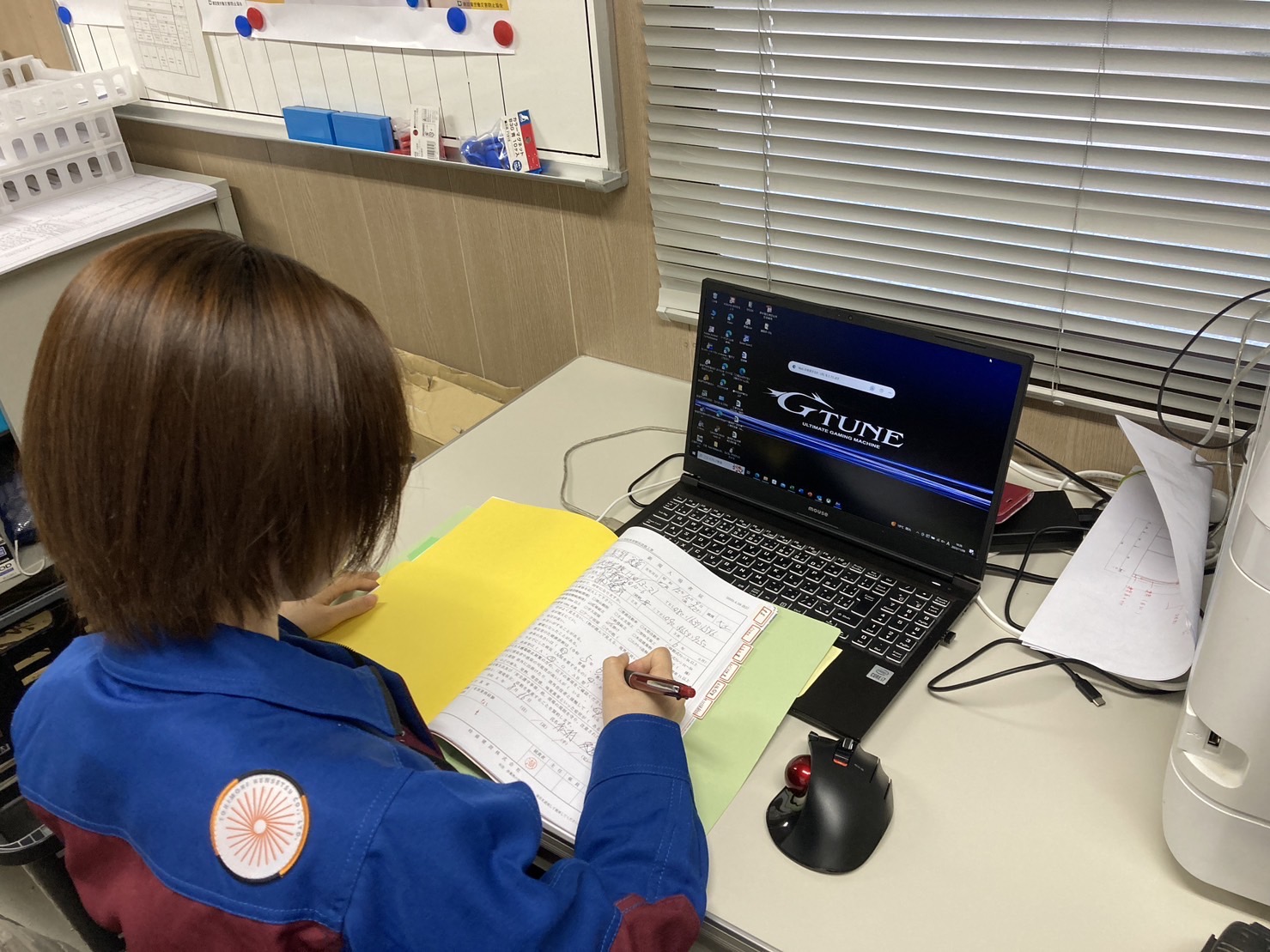 書類、図面の作成の写真