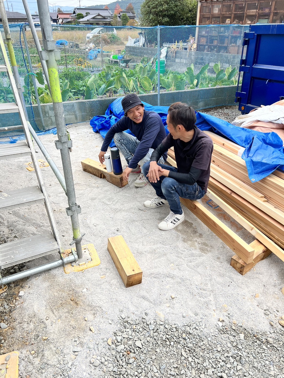 １回目の休憩の写真