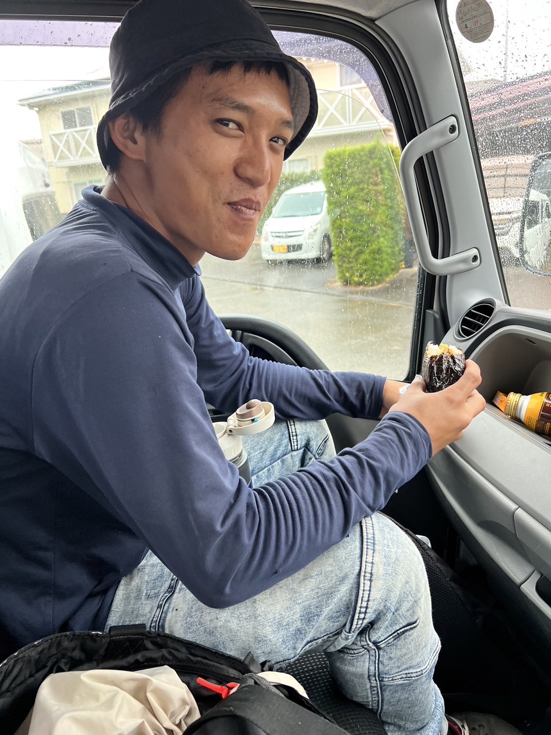 ２回目の休憩（お昼）の写真