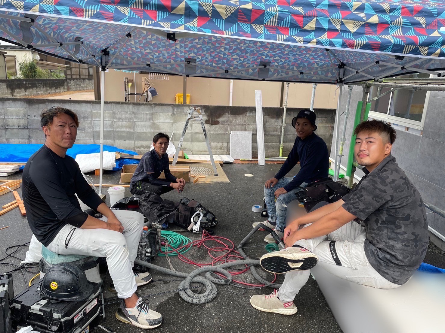 ３回目の休憩の写真