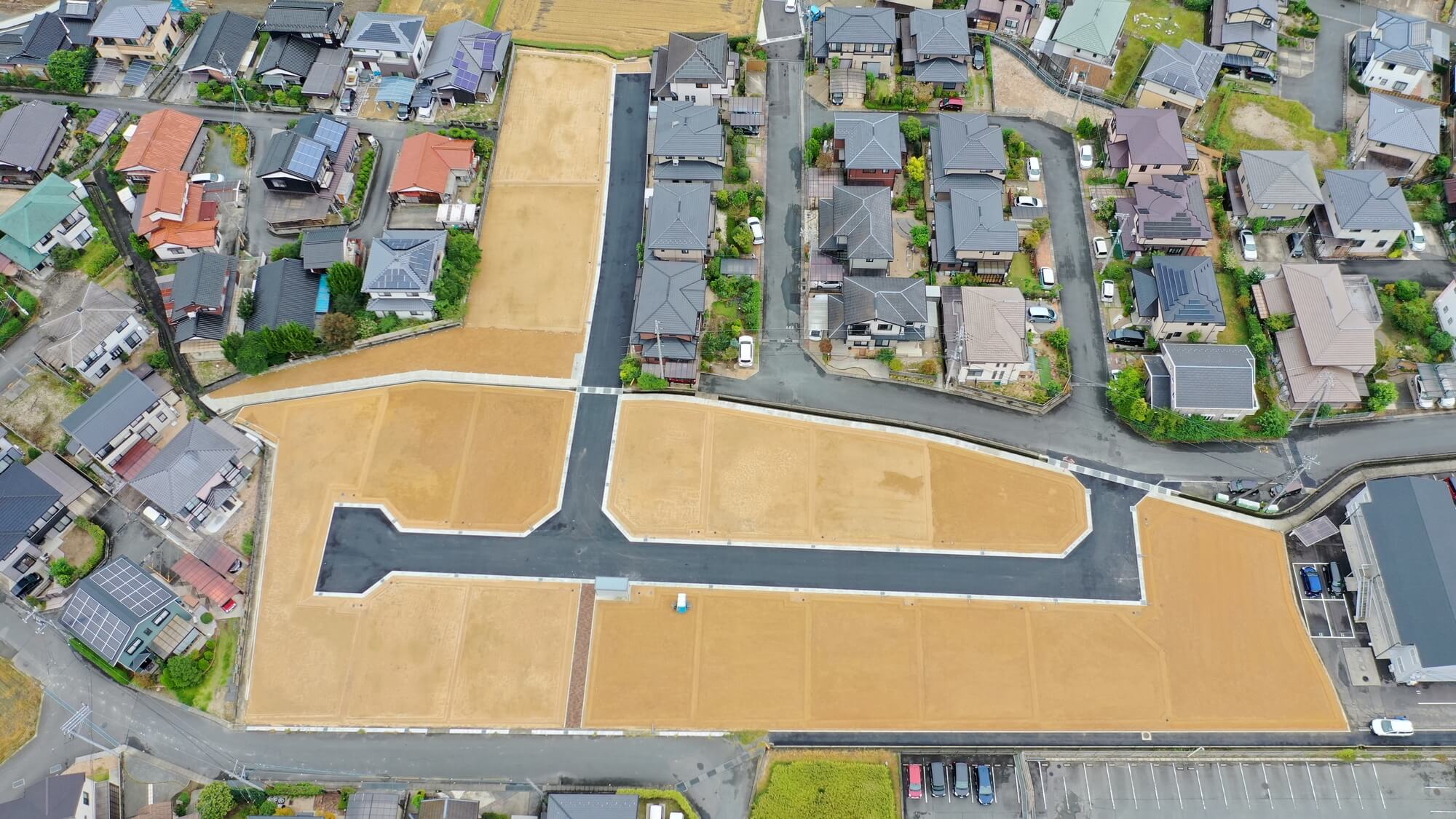 山口市内某宅地造成工事の写真