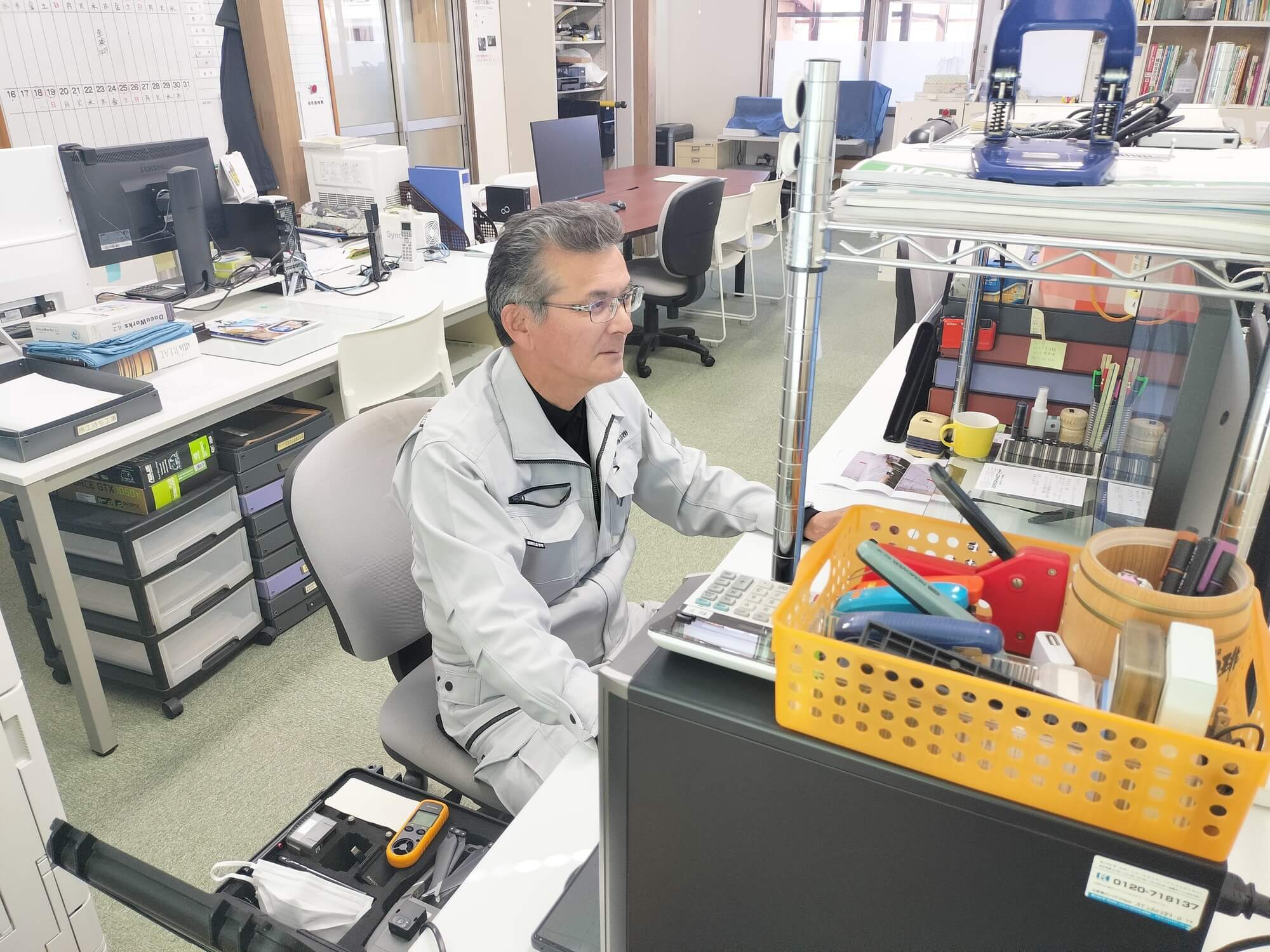 翌日作業段取り・書類作成の写真