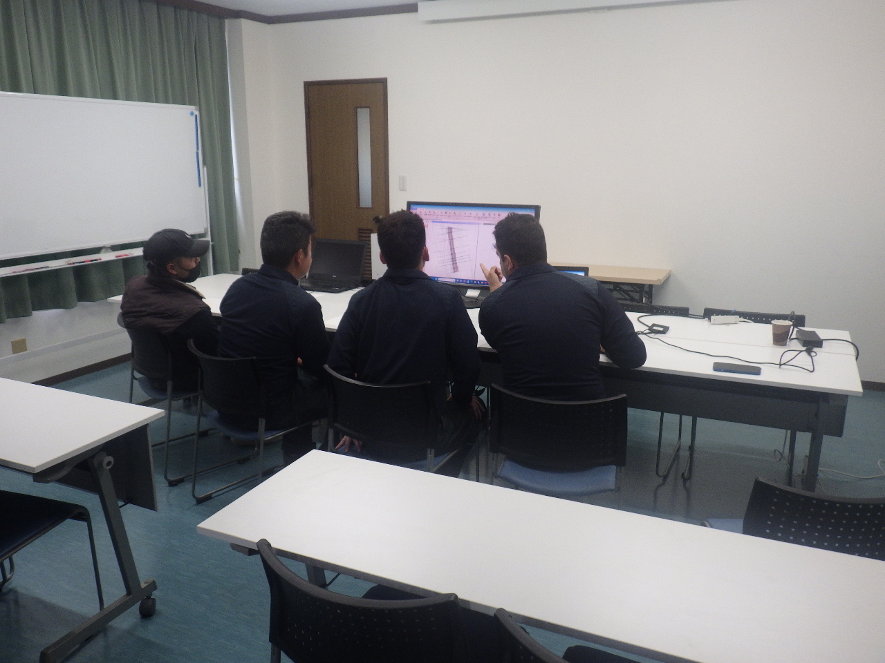 昼からの打合せの写真