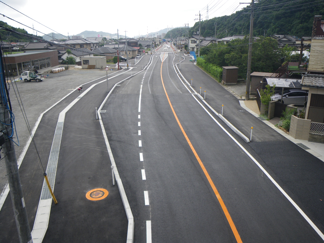 主要県道新南陽津和野線 交通安全（防災安全交付金）工事 第１工区の写真