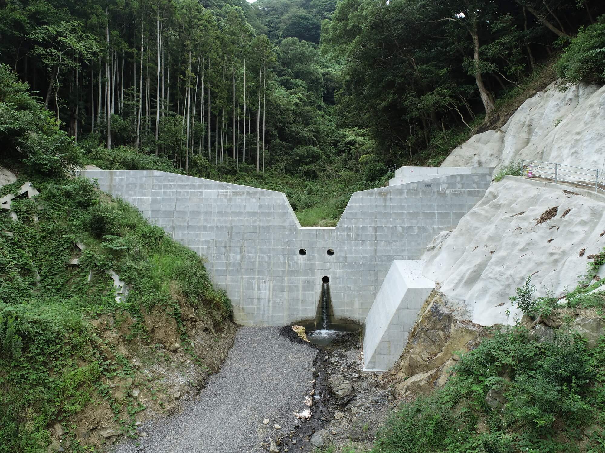 令和4年度 水上南側沢 まちづくり連携・砂防工事 第1工区の写真