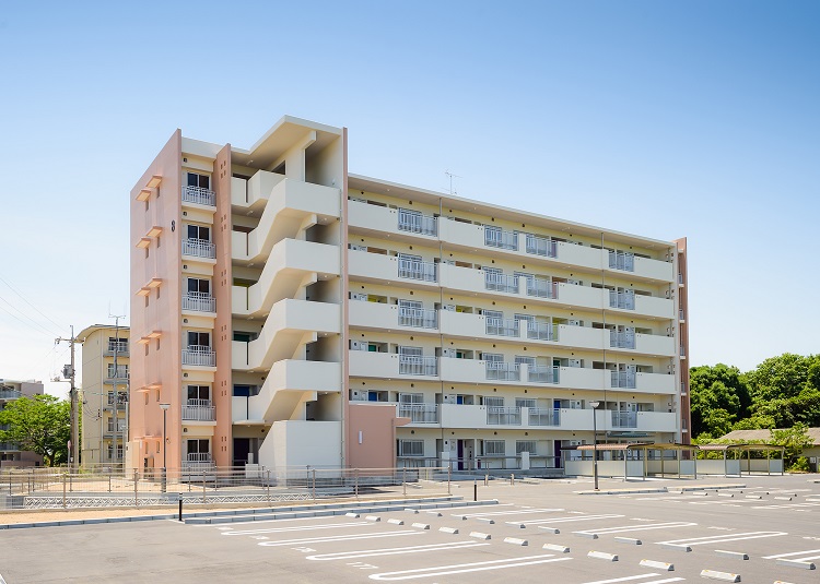 東岐波県営住宅8号棟新築工事(JV)の写真