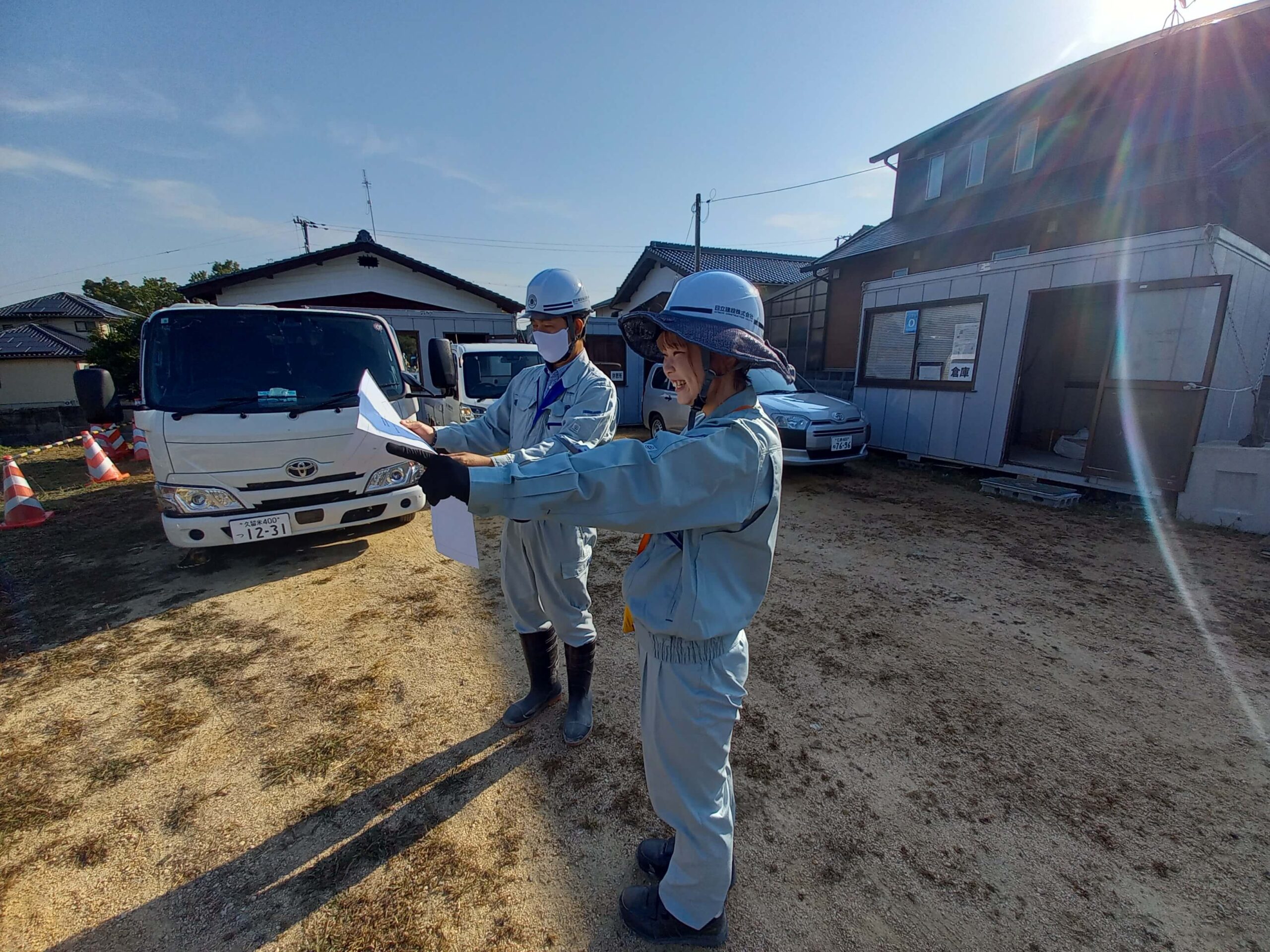 昼礼、業務（午後）の写真