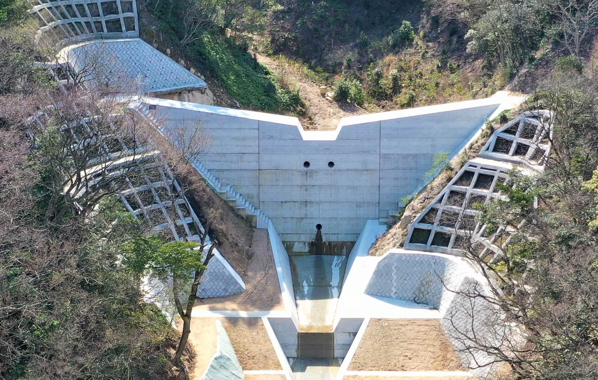 宇賀本郷東川 砂防工事の写真
