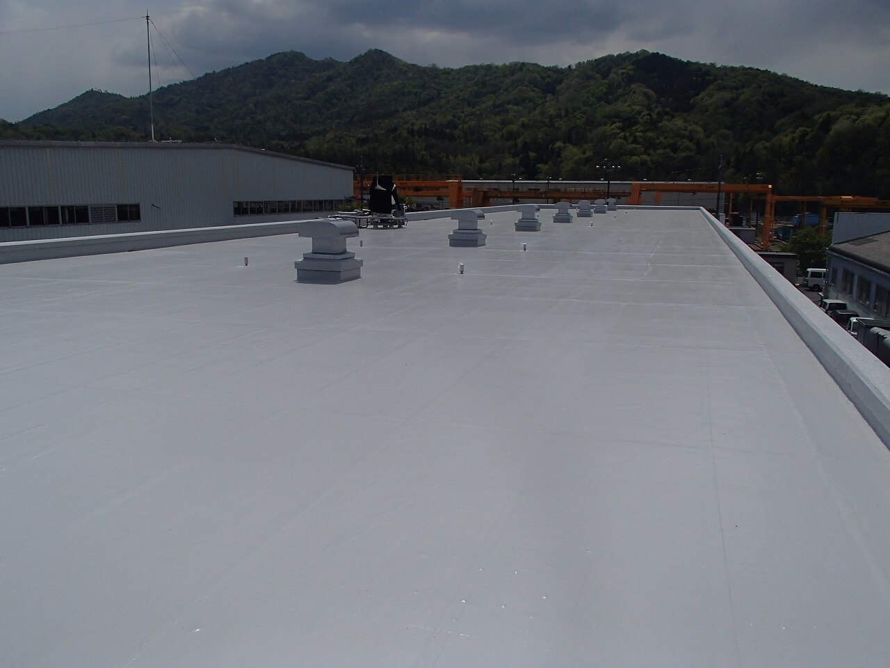 屋上防水、ベランダ防水の写真