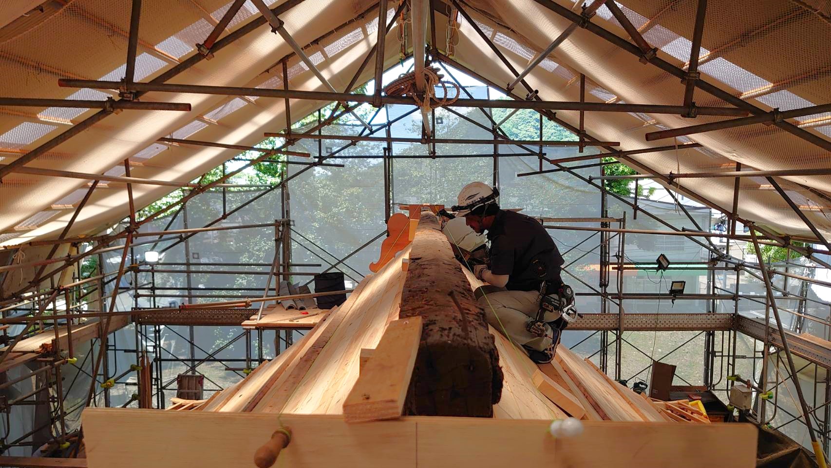 建築大工の写真