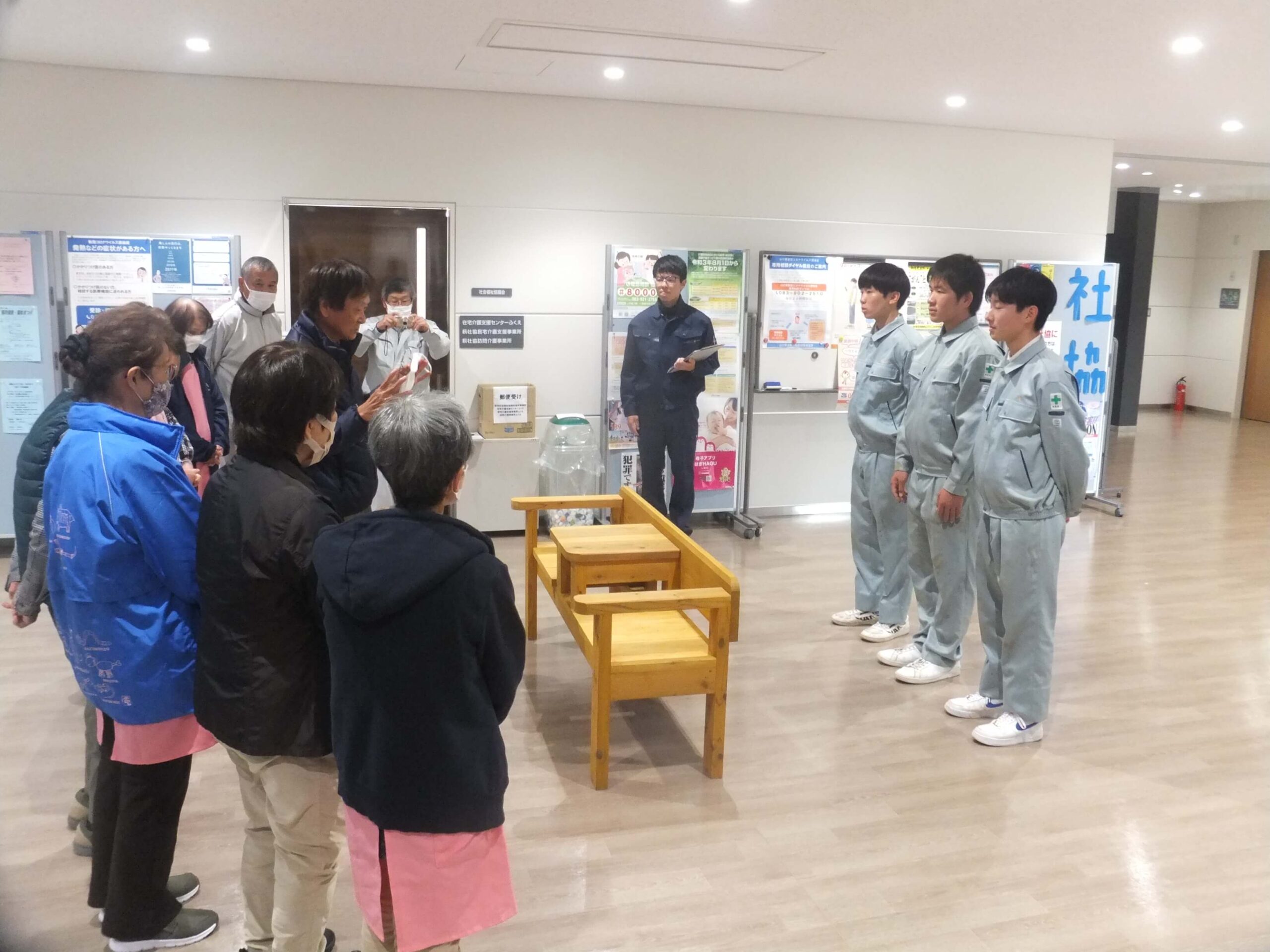 ものづくりを生かした地域支援の写真