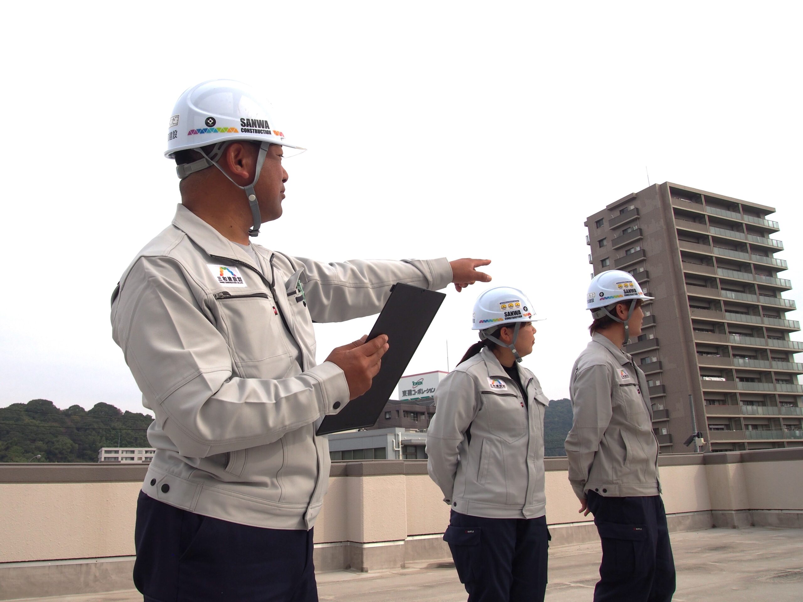 安全朝礼の写真