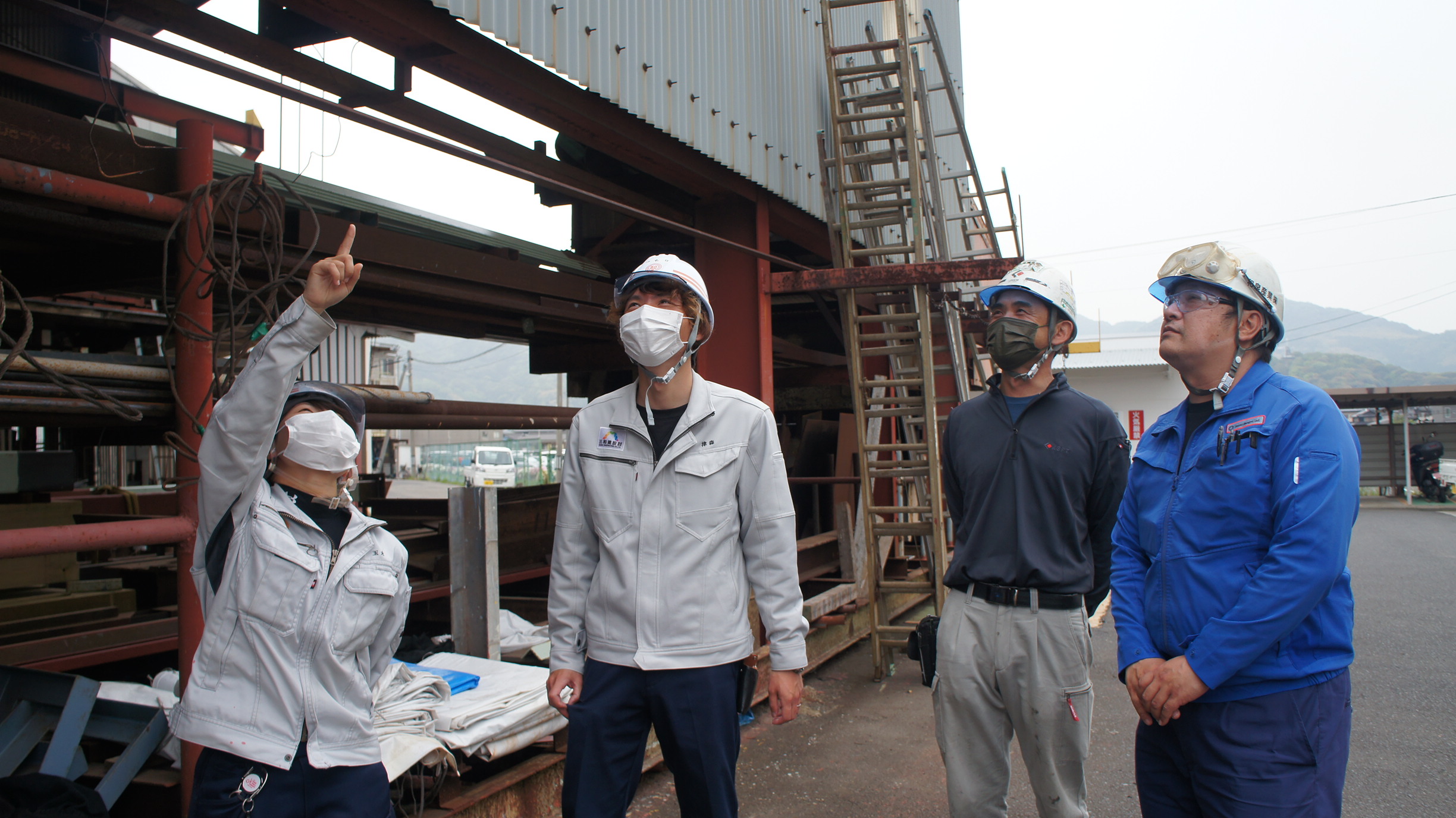 現場の巡回の写真