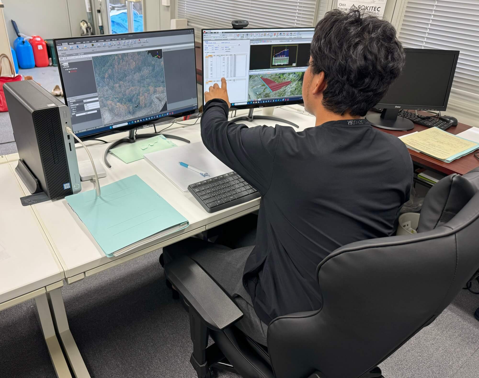 施工管理の写真